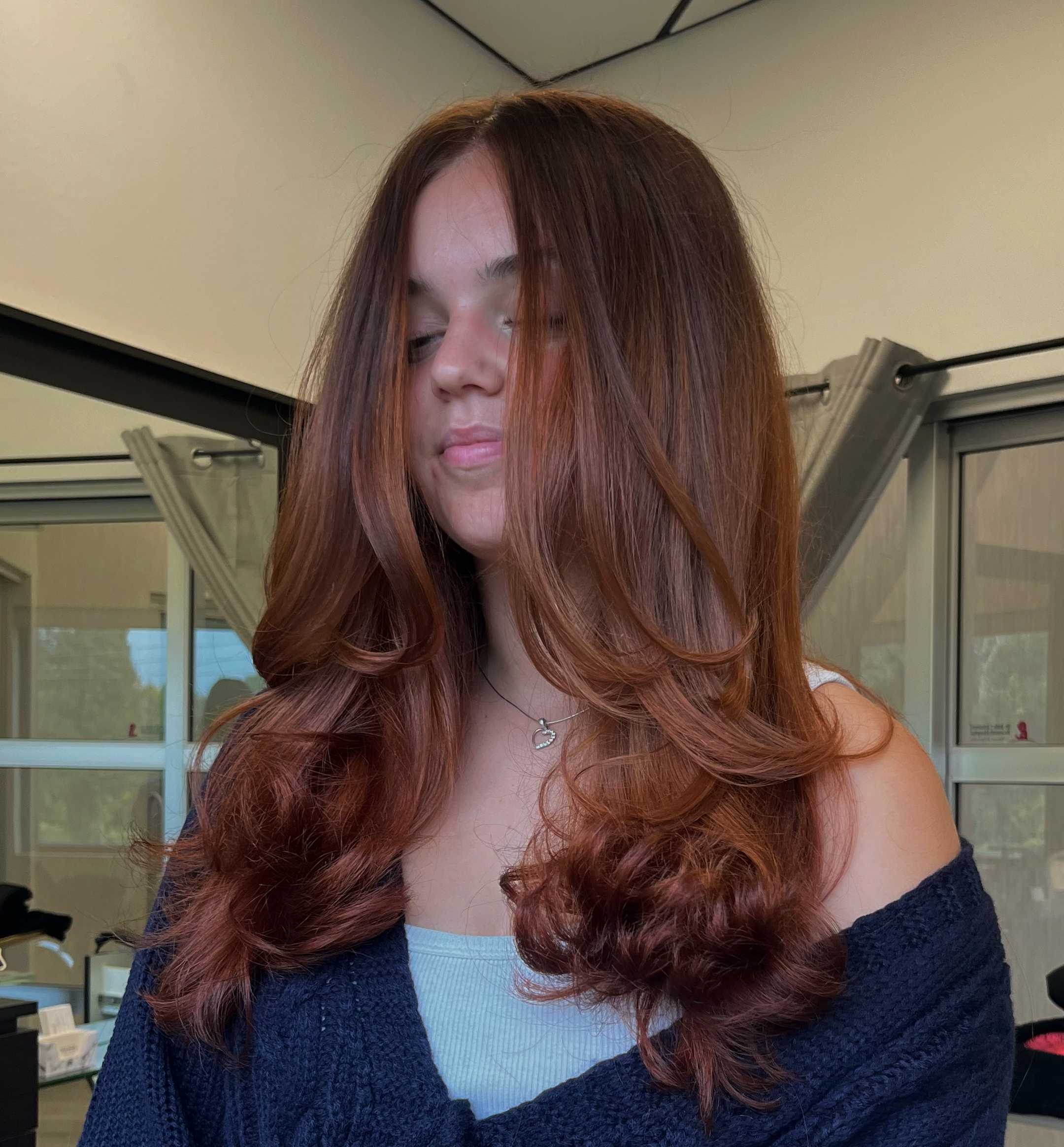 Amber StCyr — Reds ONESHOT Hair Awards entry