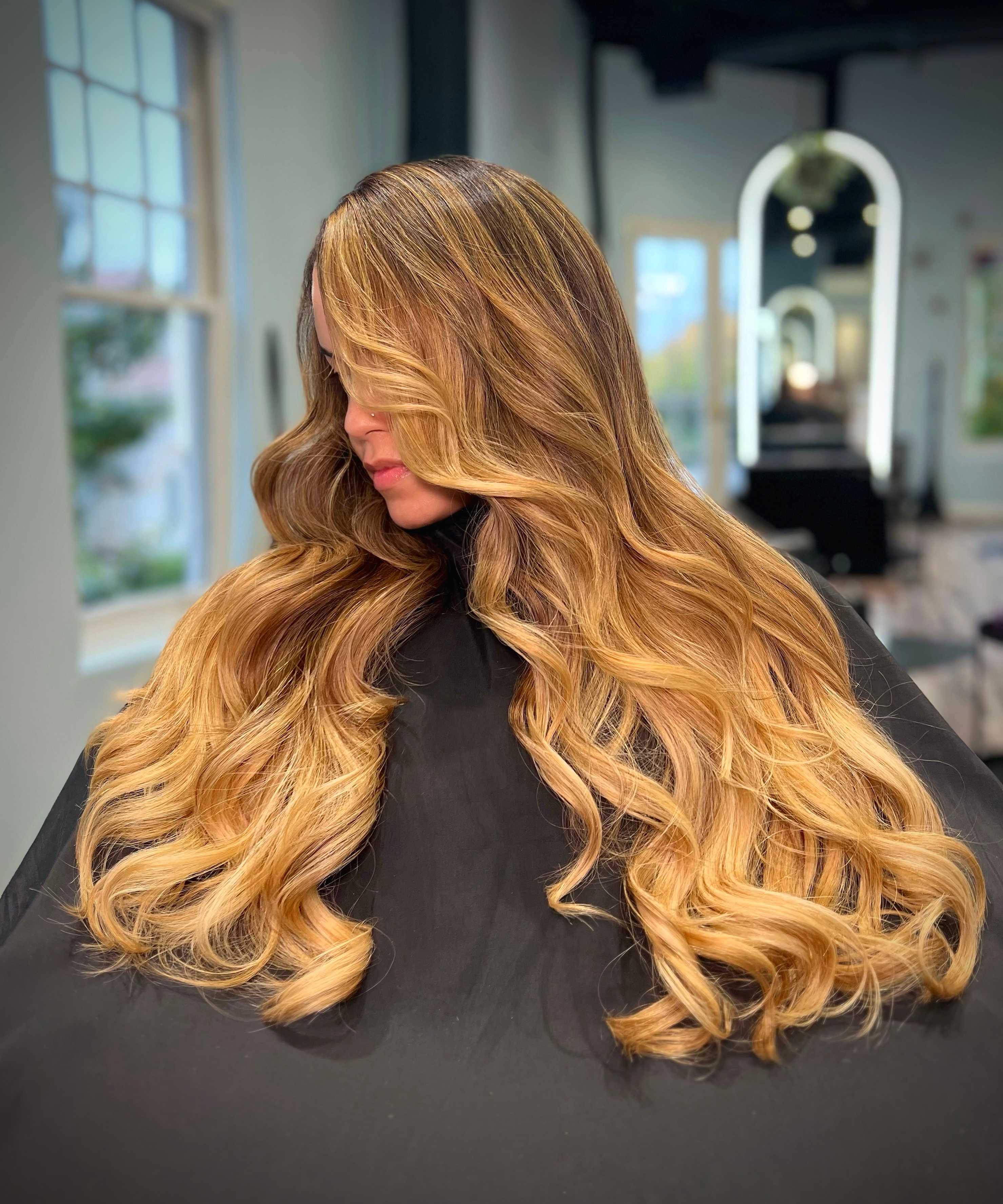 Aleliya Hines — Warm Balayage ONESHOT Hair Awards entry