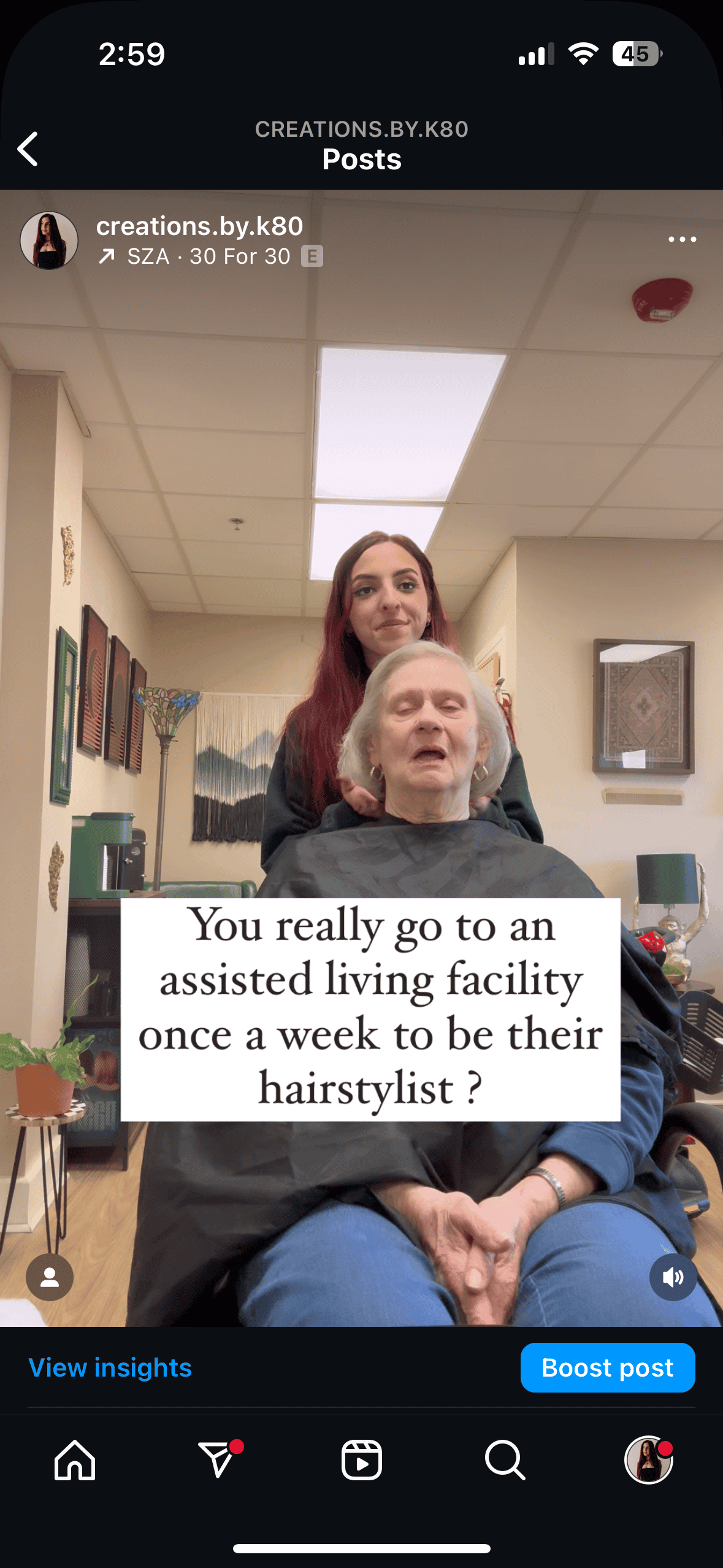 Katie Hill — Funny Video ONESHOT Hair Awards entry
