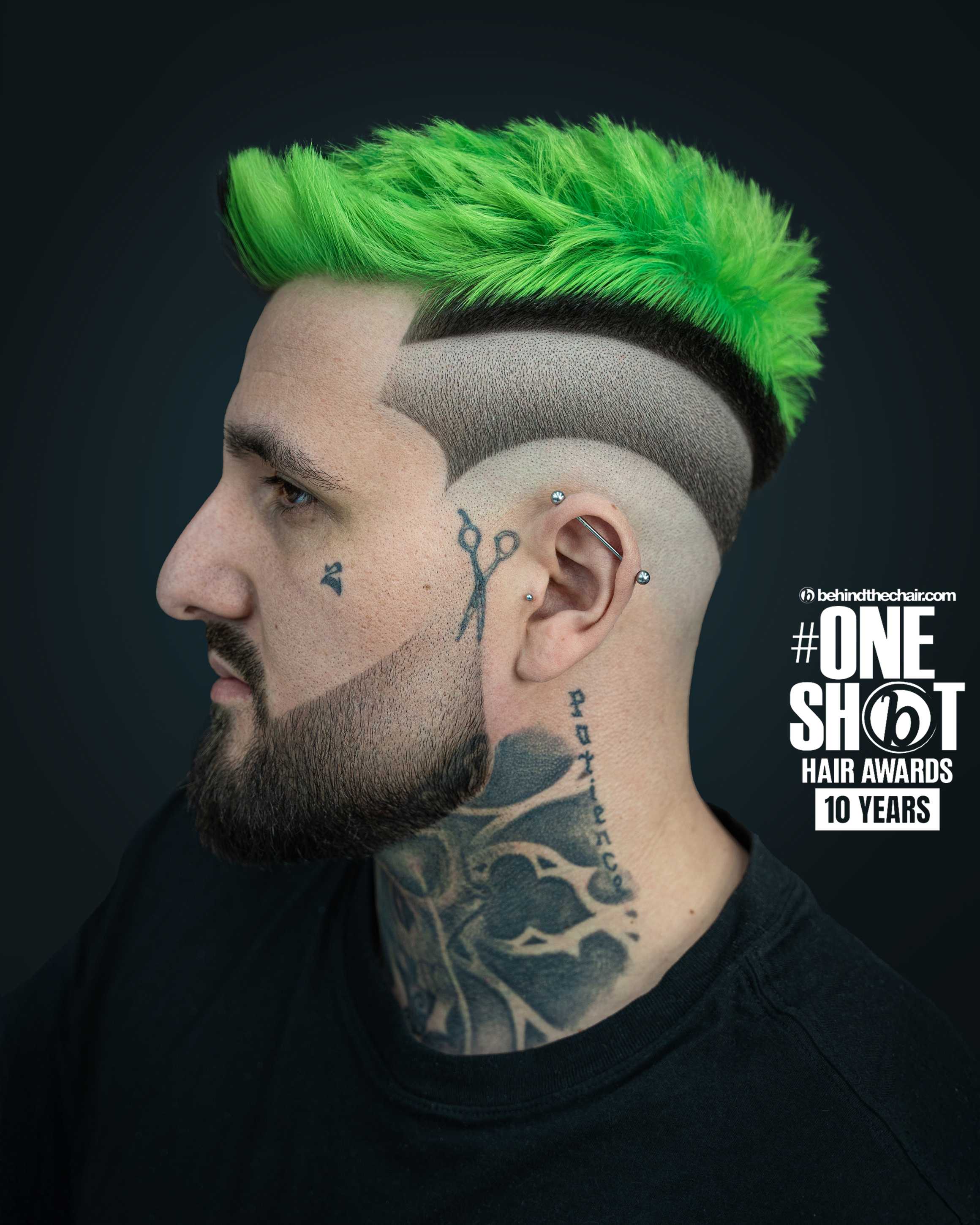 Bogdan Cernat — Men's Cut ONESHOT Hair Awards entry