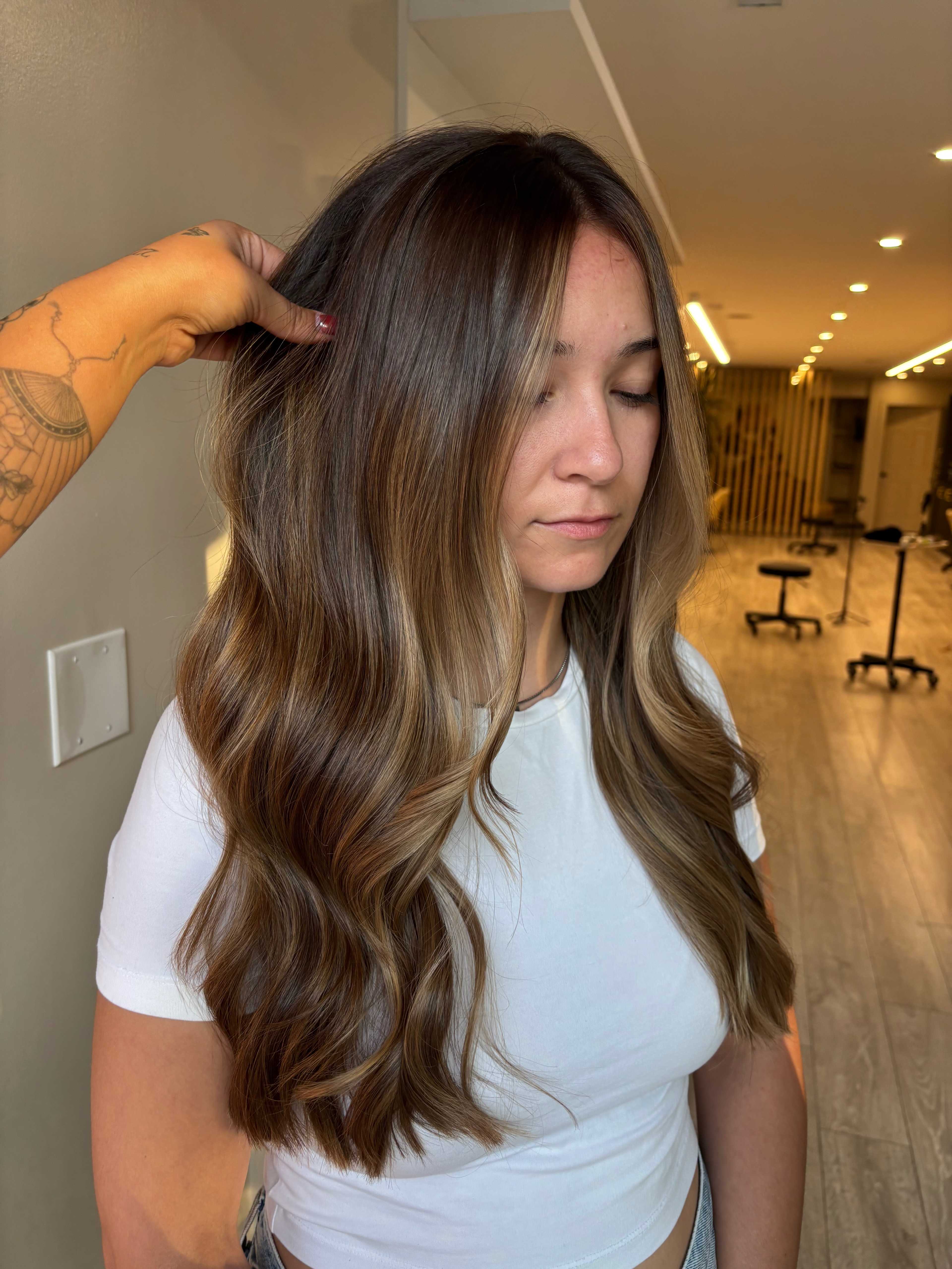 Alexis Torres — Warm Balayage ONESHOT Hair Awards entry