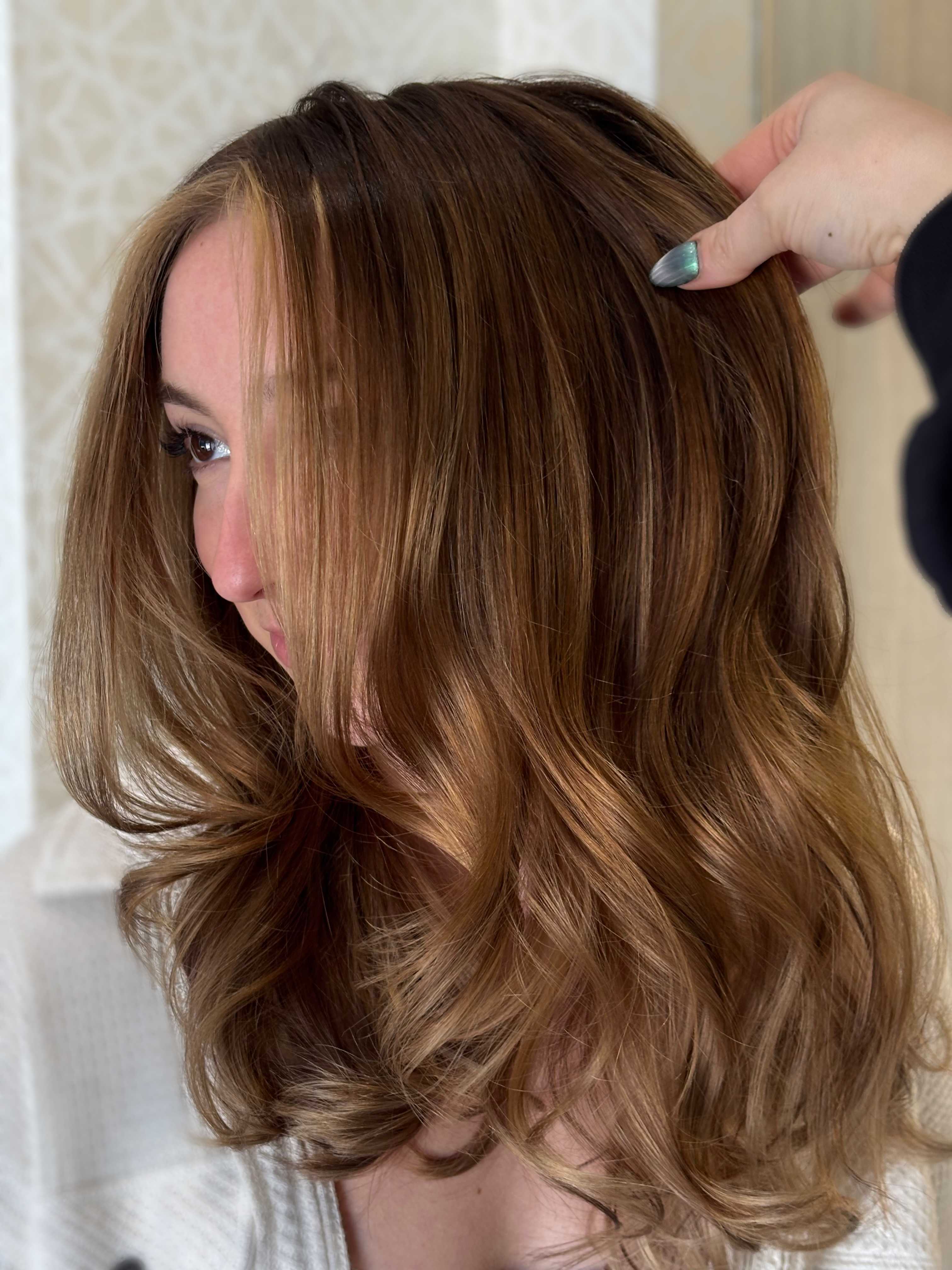 Katie Terrio — Warm Balayage ONESHOT Hair Awards entry