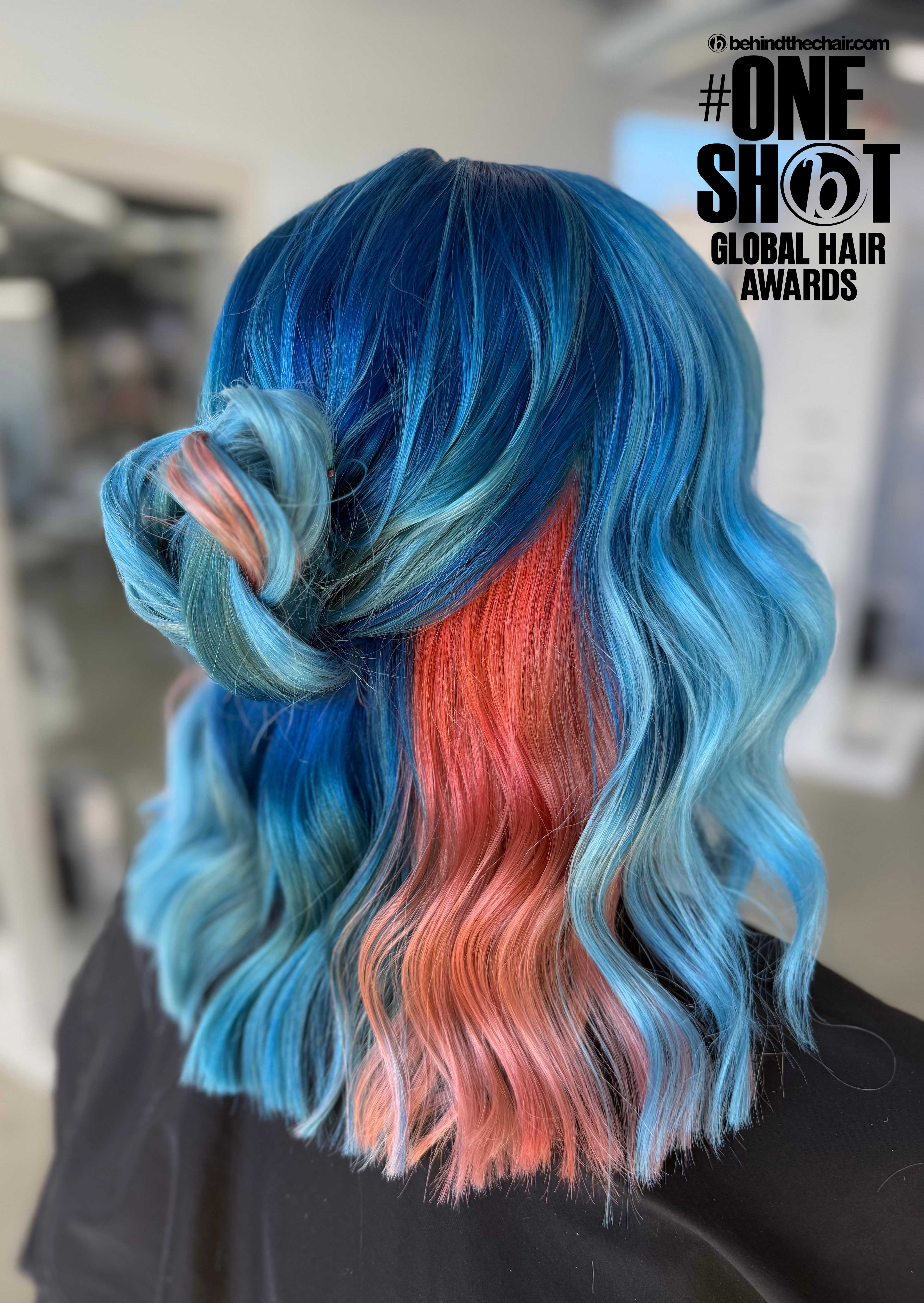 Autumn Burkett — Color Blocking ONESHOT Hair Awards entry