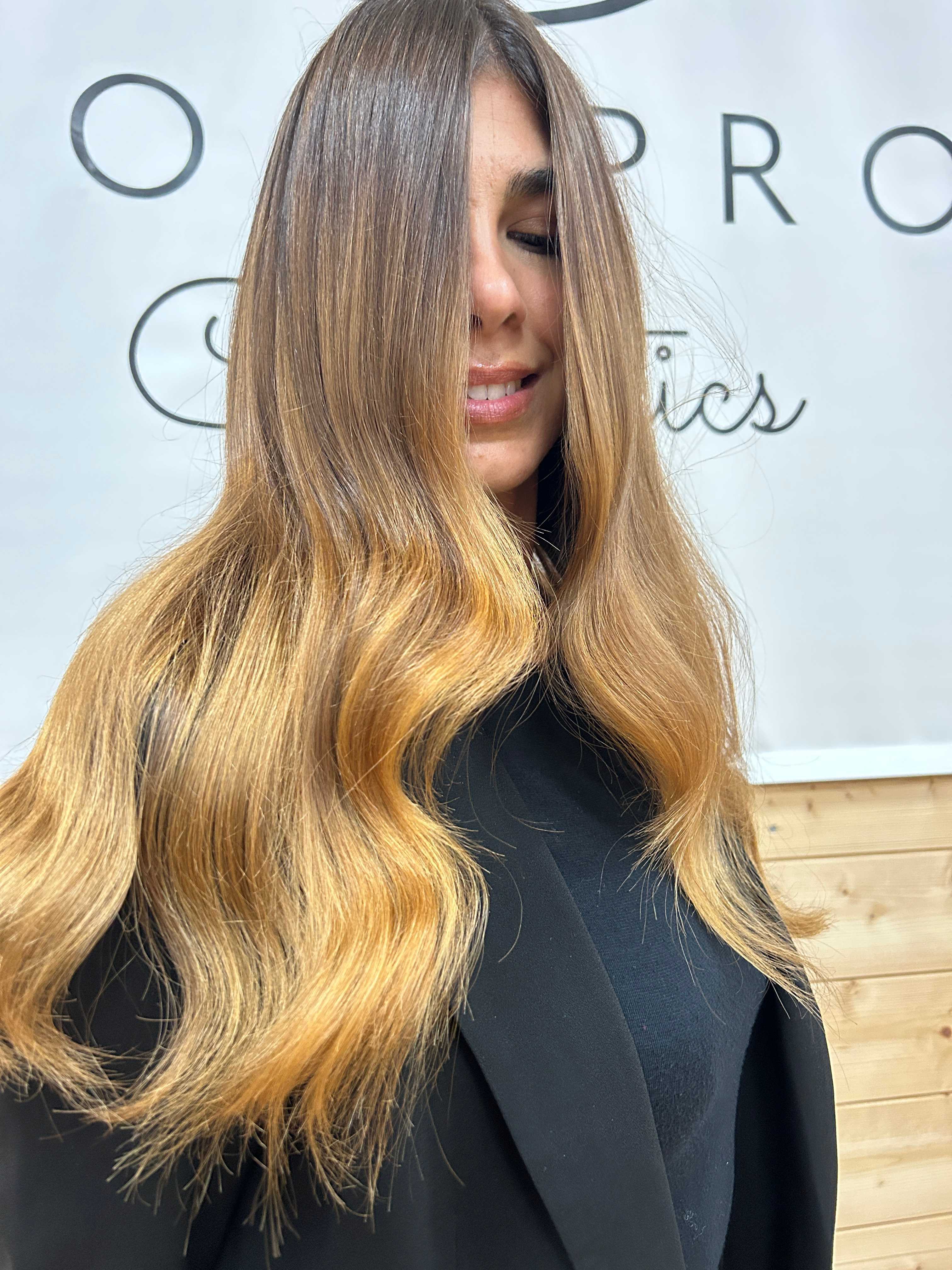 Valentina Lametti — Warm Balayage ONESHOT Hair Awards entry