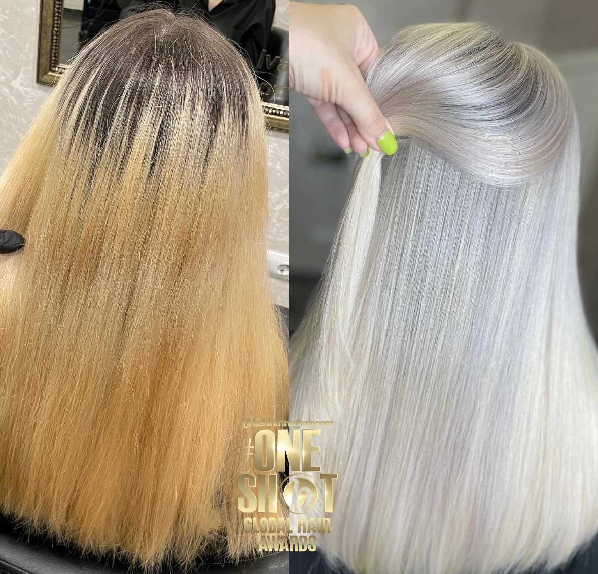 Alekhina Ivetta — Platinum ONESHOT Hair Awards entry
