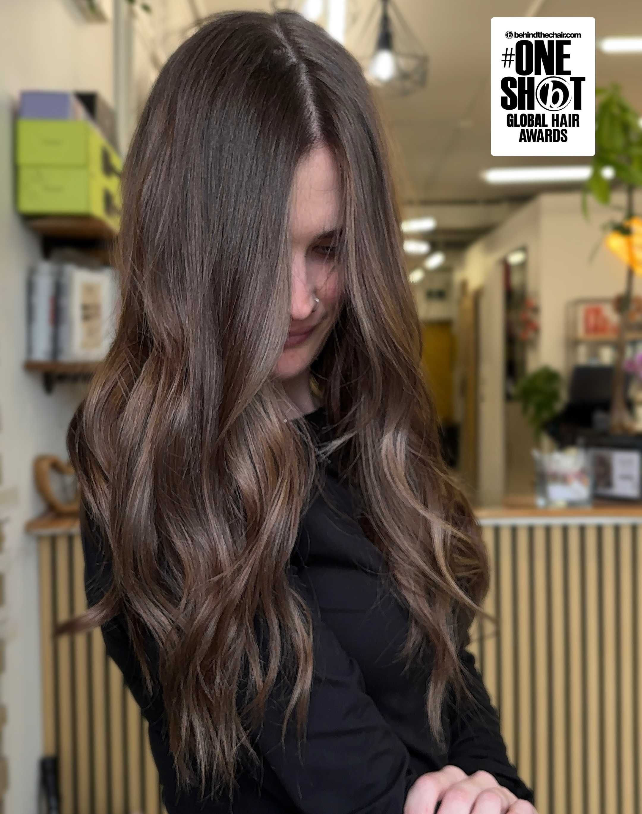 Abbie Jordan — Brunettes ONESHOT Hair Awards entry
