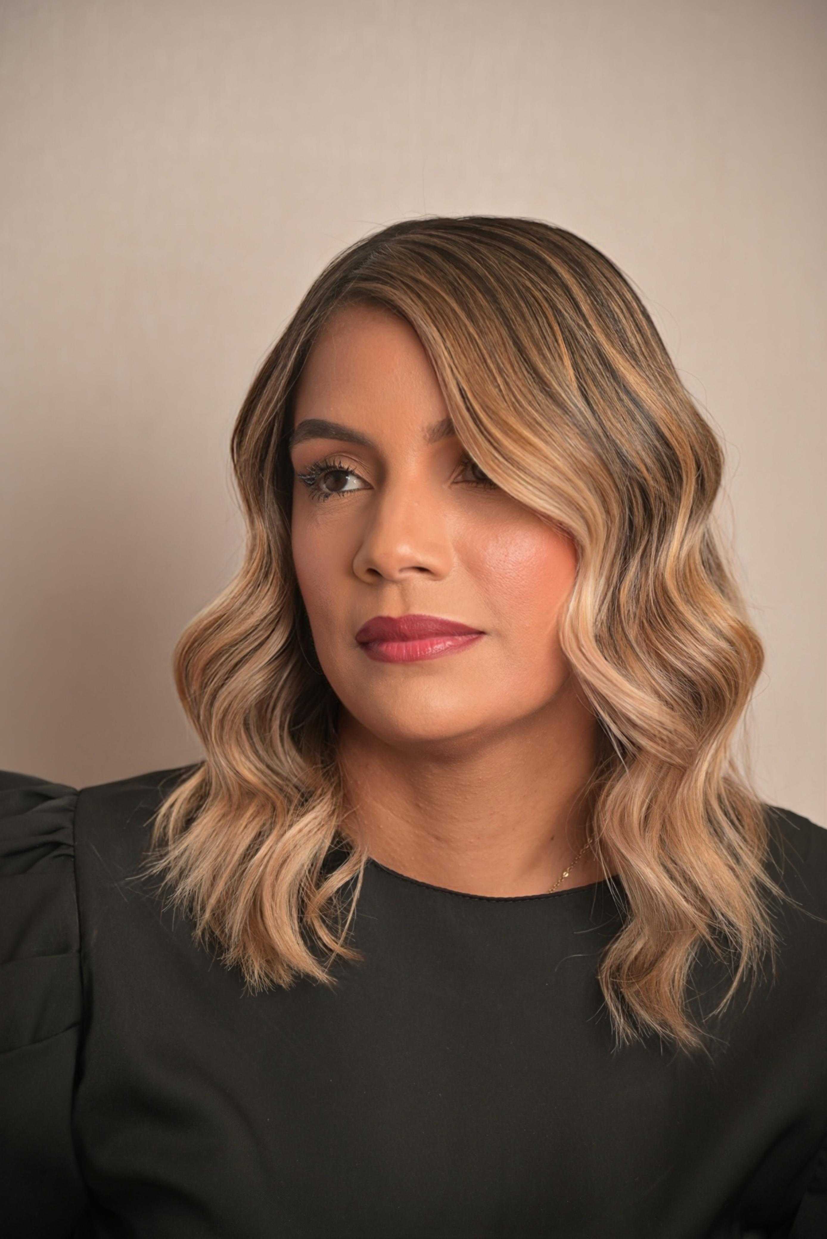 Mallelin Aracena — Warm Balayage ONESHOT Hair Awards entry
