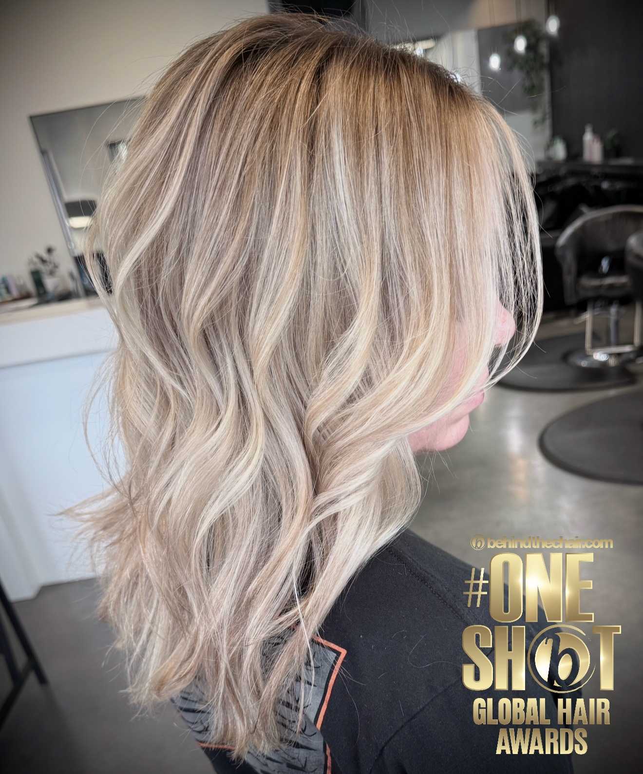 Amanda Lee — Cool Balayage ONESHOT Hair Awards entry
