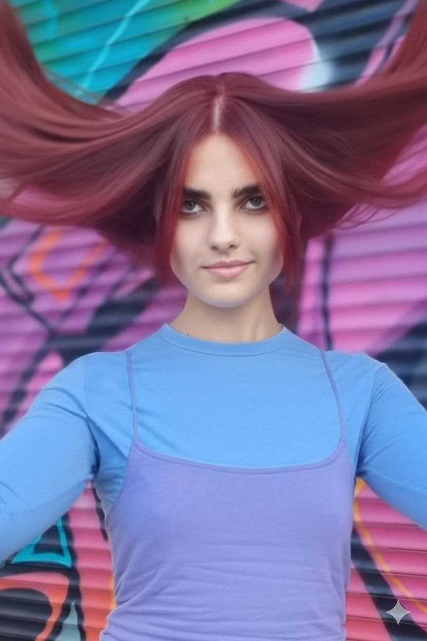 Tamara Vadimova — Reds ONESHOT Hair Awards entry