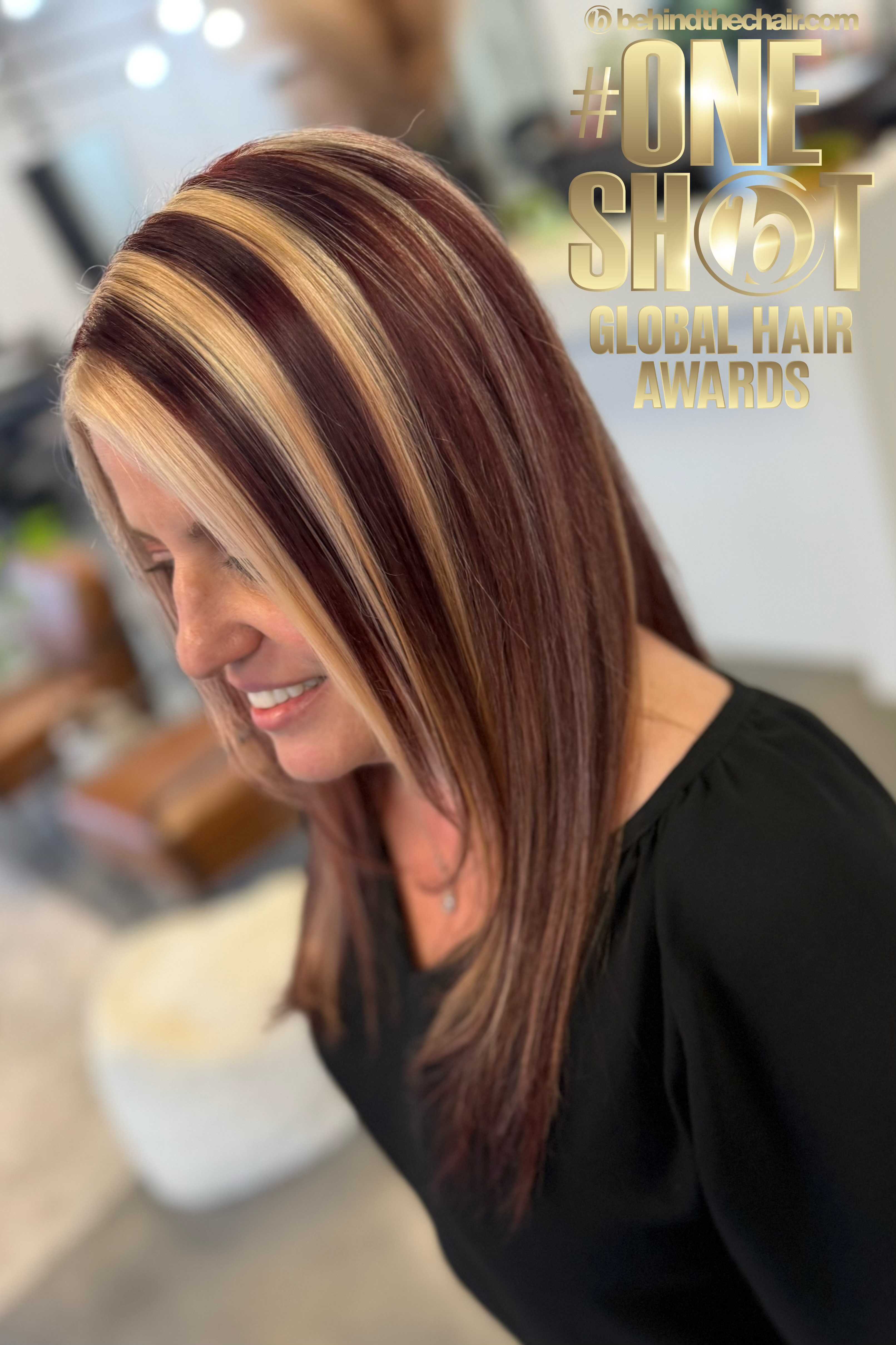 Amanda Lee — Color Blocking ONESHOT Hair Awards entry