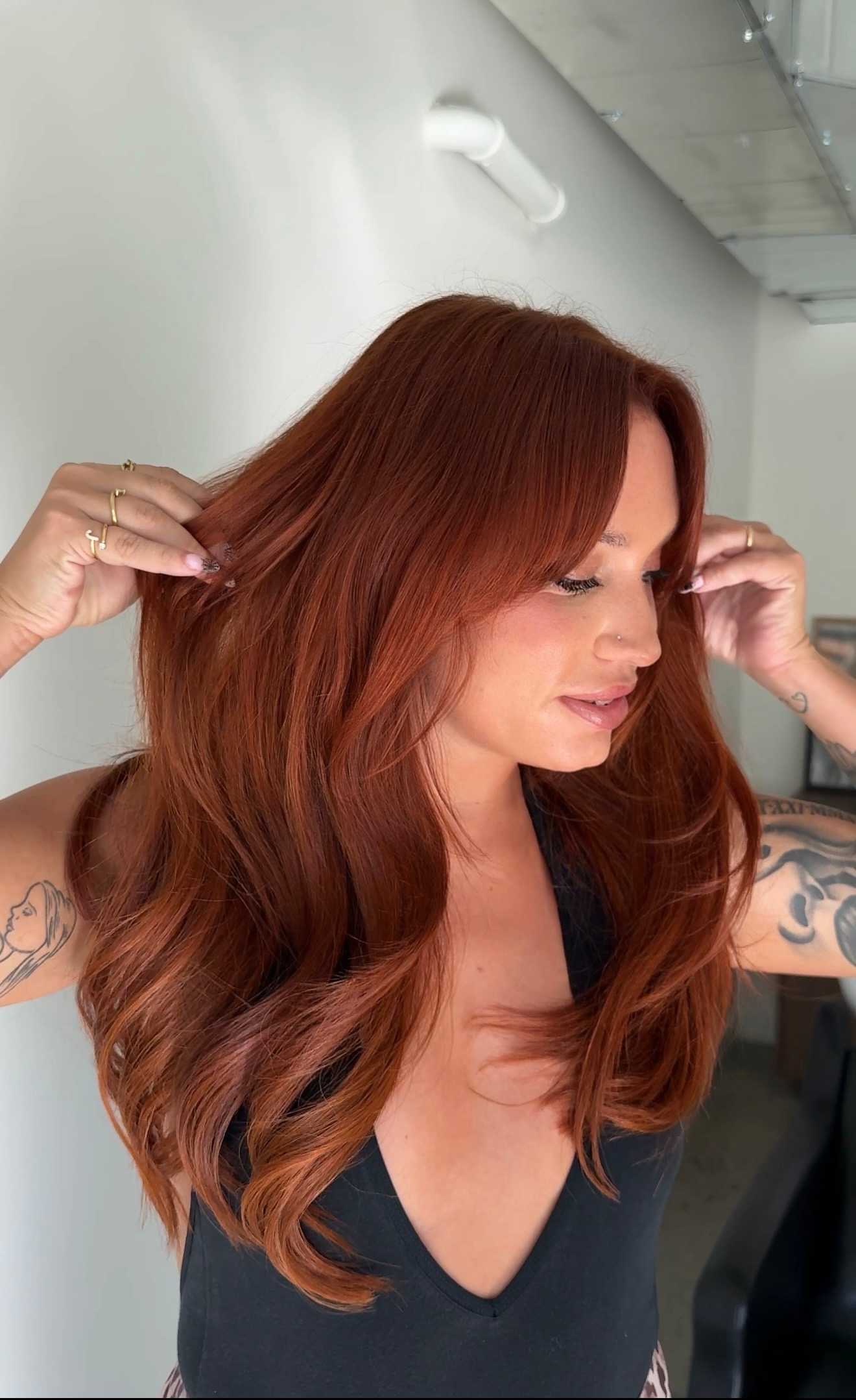 Kati Arent — Reds ONESHOT Hair Awards entry