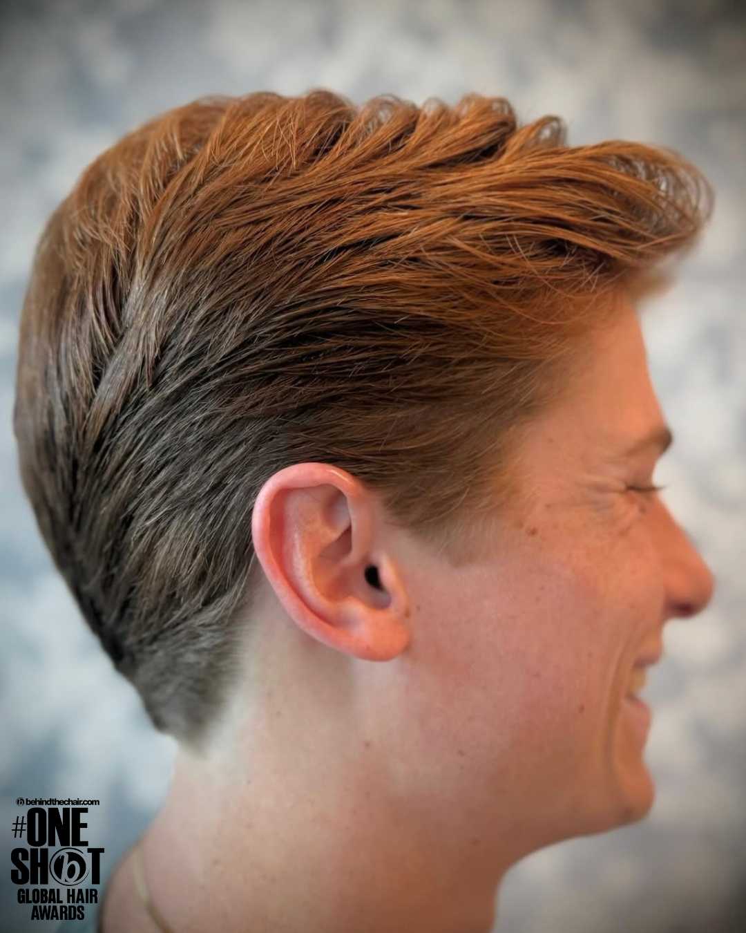 Amy Harrison — Men's Cut ONESHOT Hair Awards entry