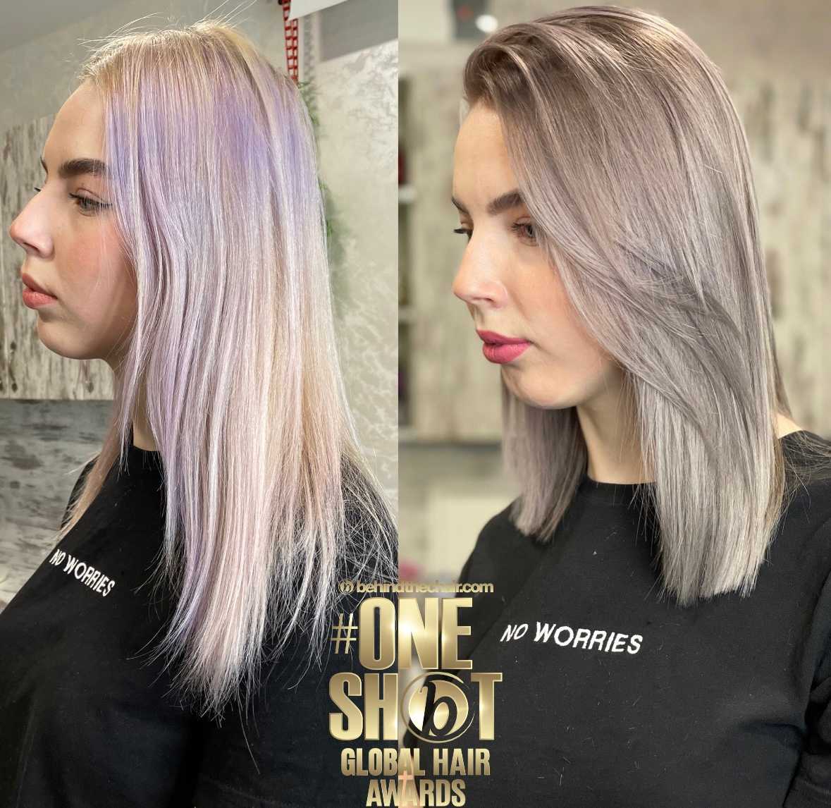 Alekhina Ivetta — Platinum ONESHOT Hair Awards entry