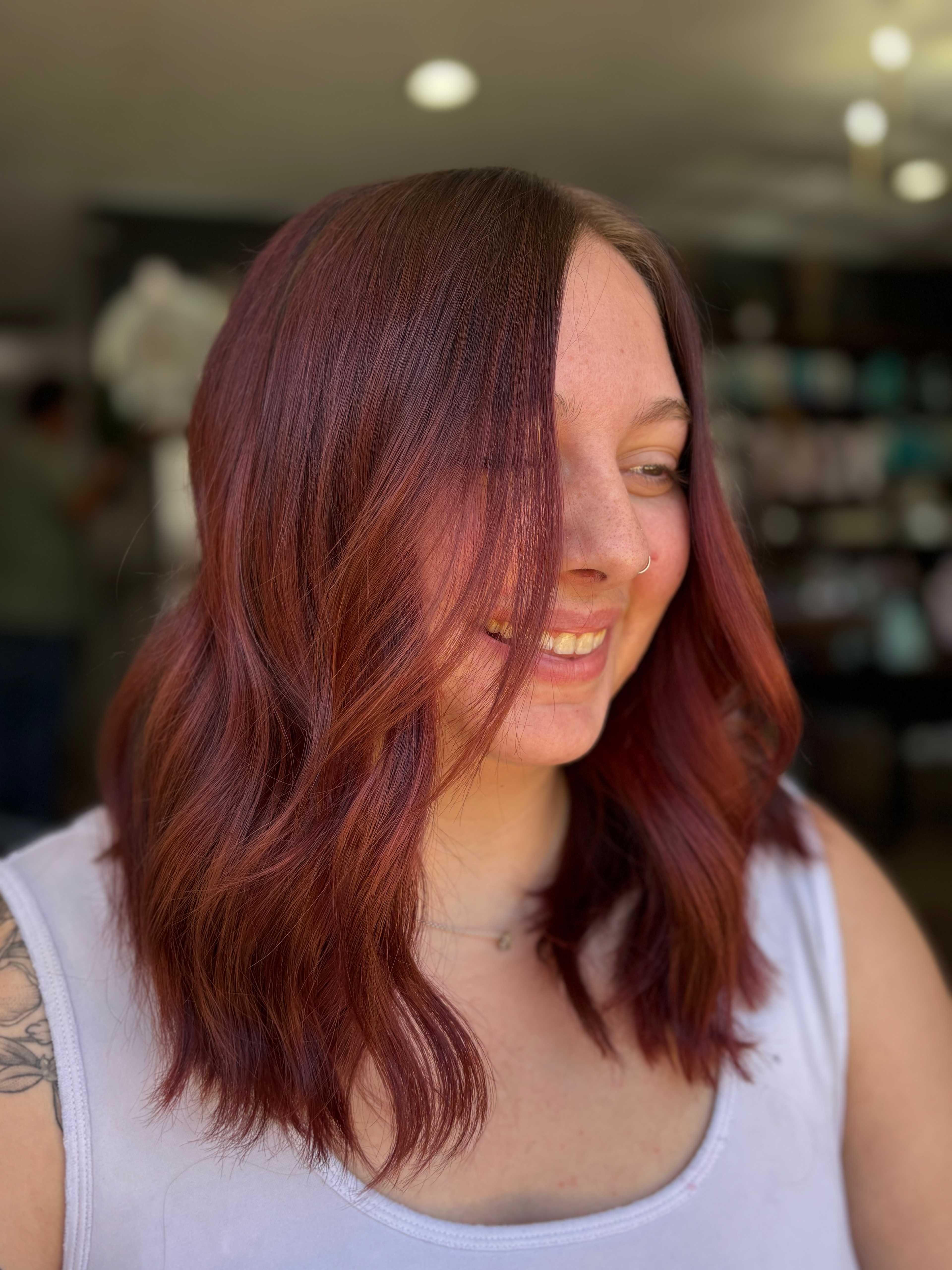 Ashlynn DeVeau — Reds ONESHOT Hair Awards entry