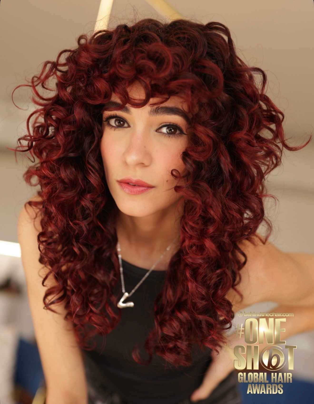 Shakira Rodriguez SHAKS SALON — Reds ONESHOT Hair Awards entry