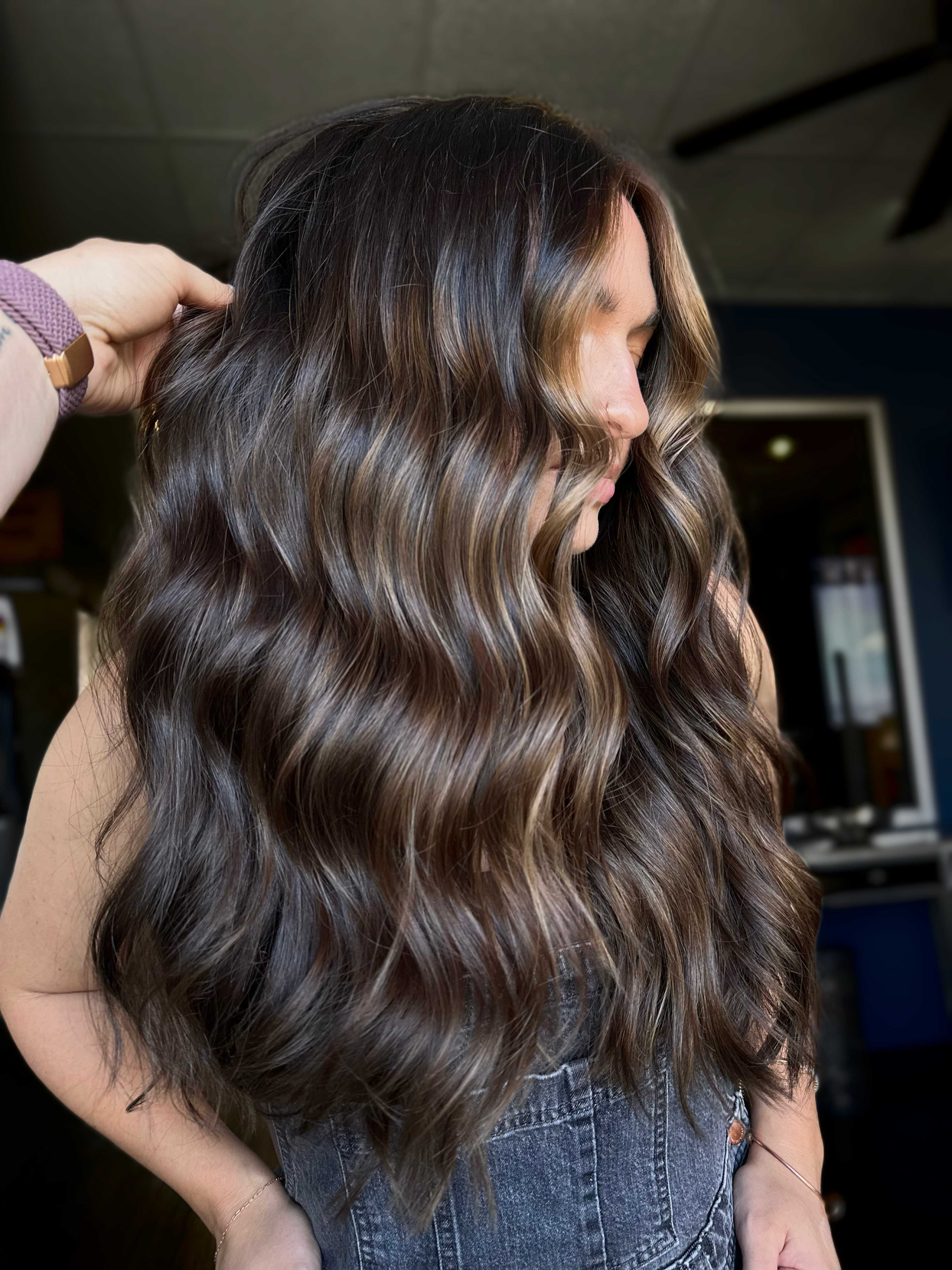 Devan Hawkins — Brunettes ONESHOT Hair Awards entry