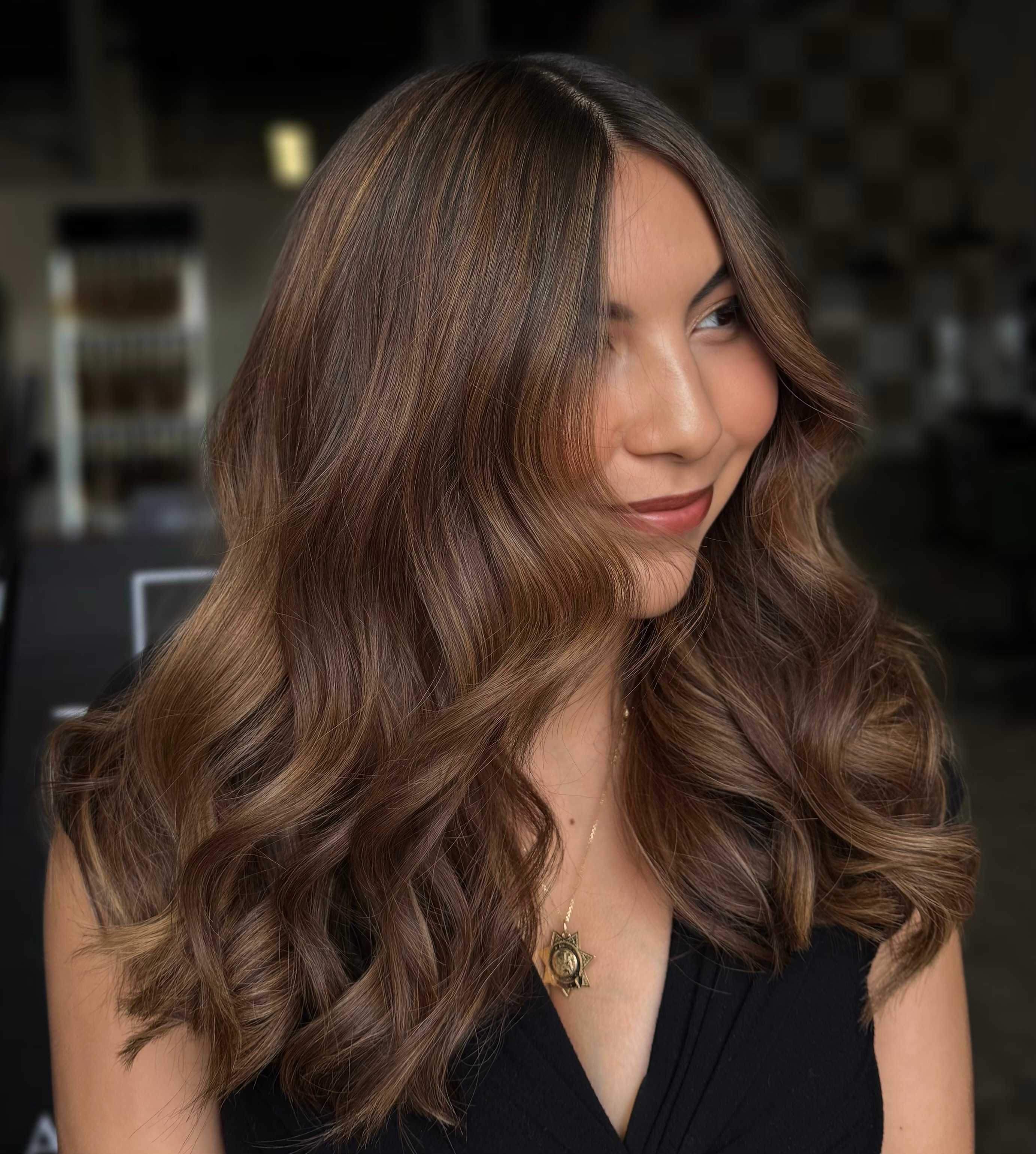 Angelina Umali — Warm Balayage ONESHOT Hair Awards entry