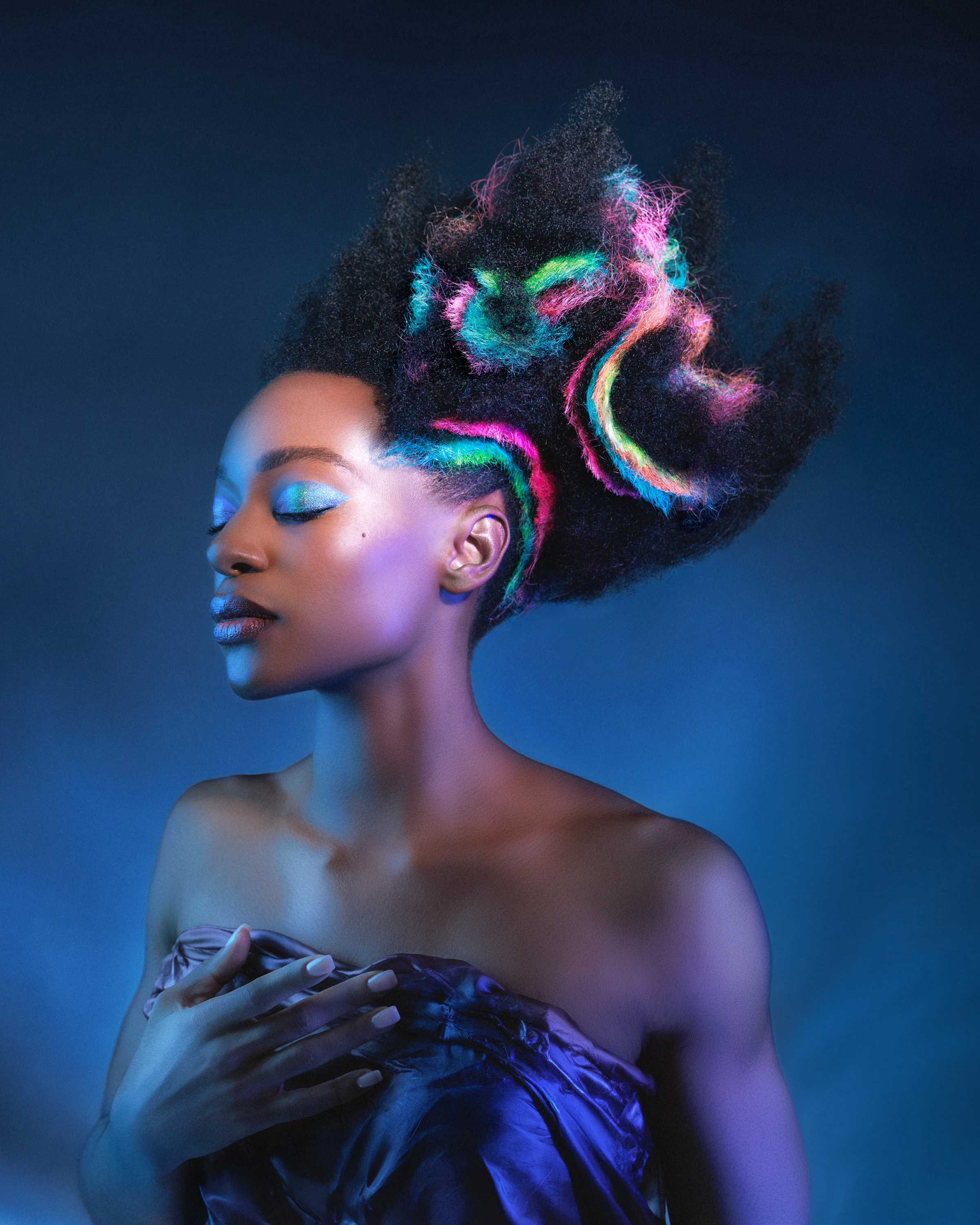 Anna Peters — Texture Collection ONESHOT Hair Awards entry