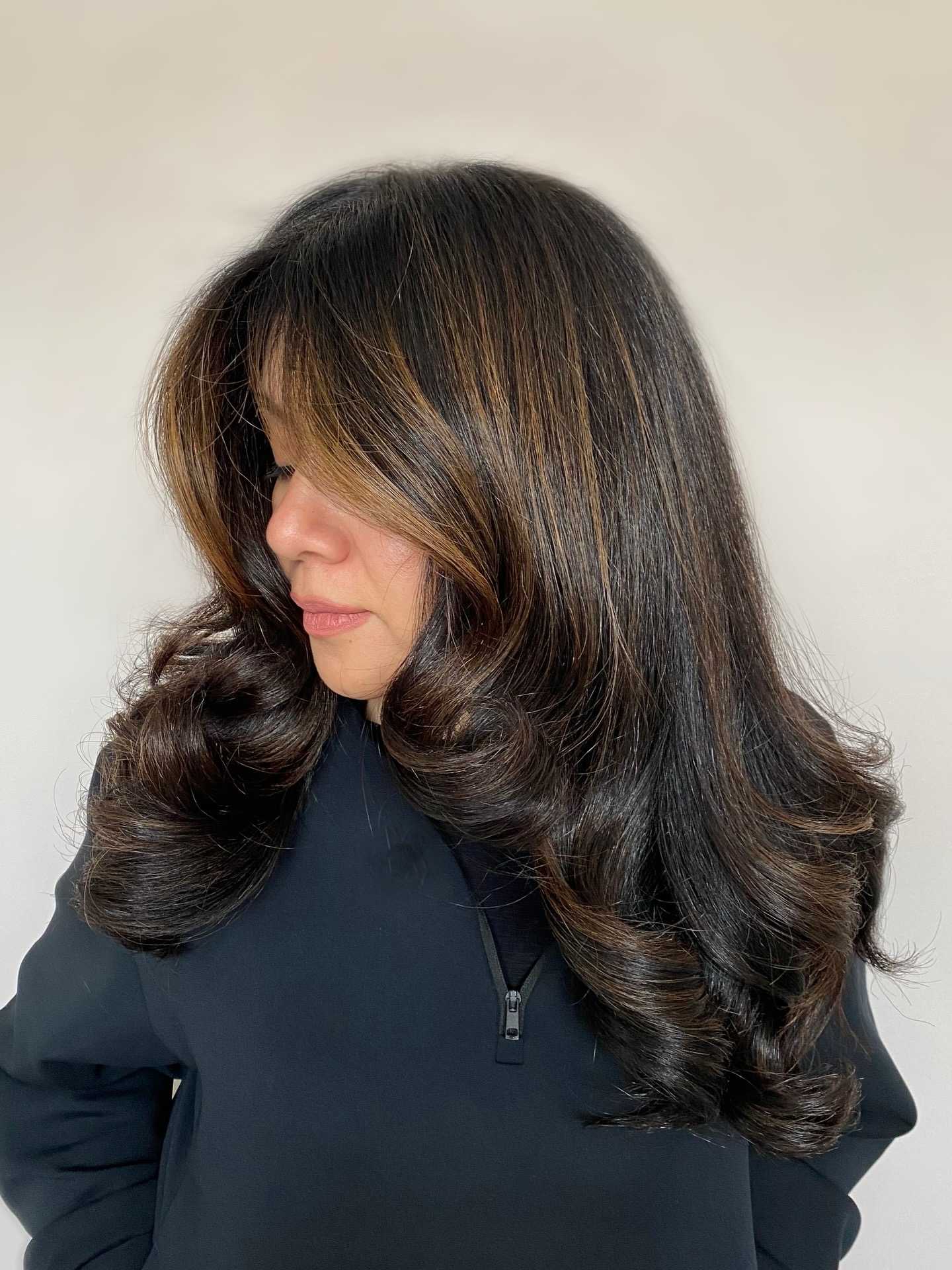 Gissela Uchupaille — Brunettes ONESHOT Hair Awards entry