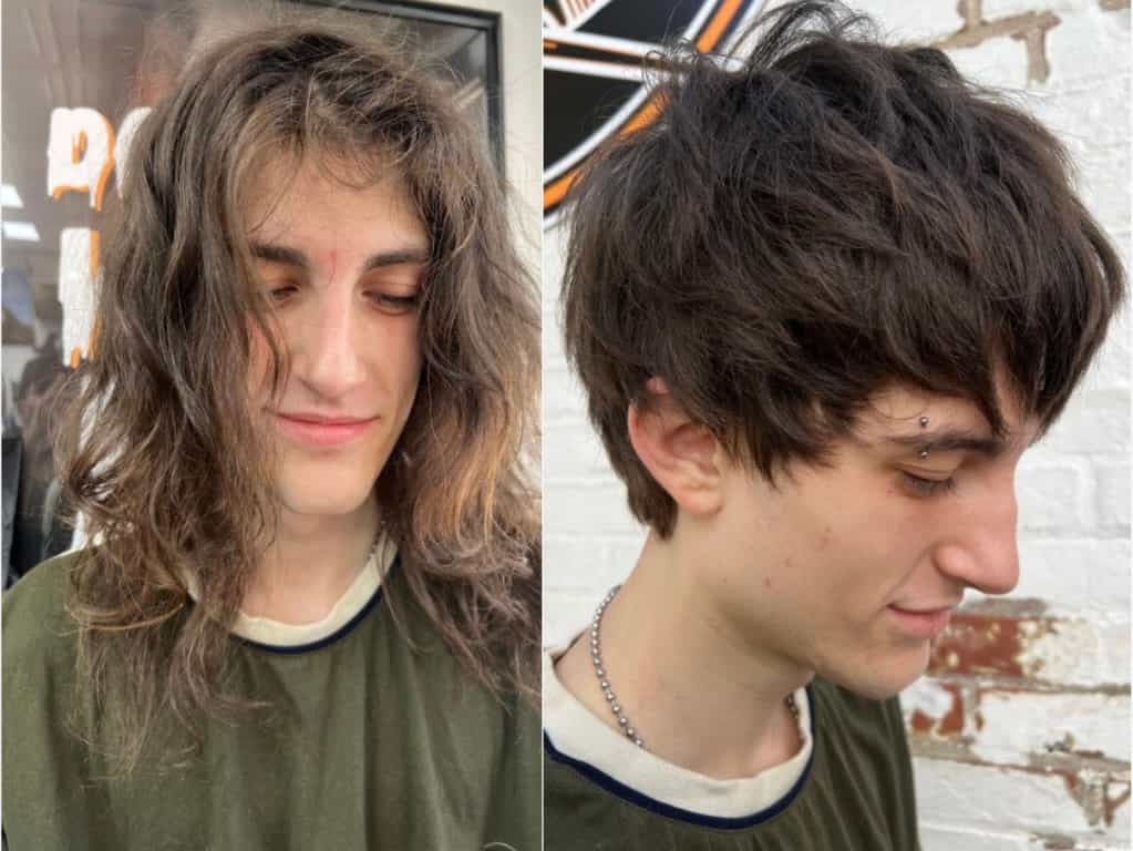 Vinny Celentano Jr — Cut Transformation ONESHOT Hair Awards entry