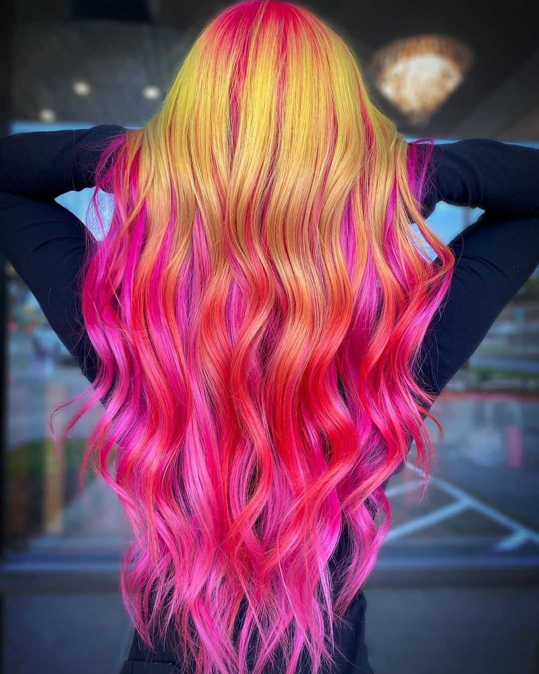 Shellie Vega — Color Blocking ONESHOT Hair Awards entry