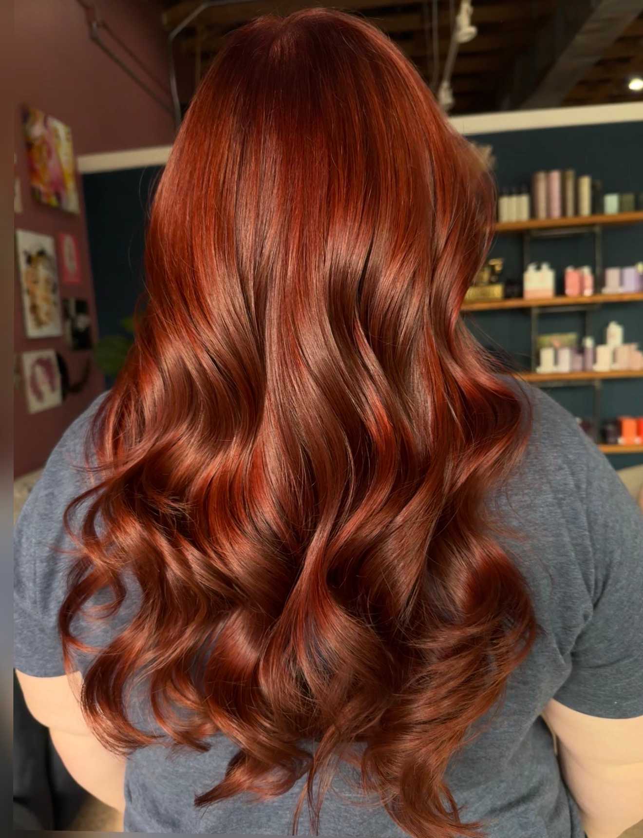 Brittany Deen — Reds ONESHOT Hair Awards entry