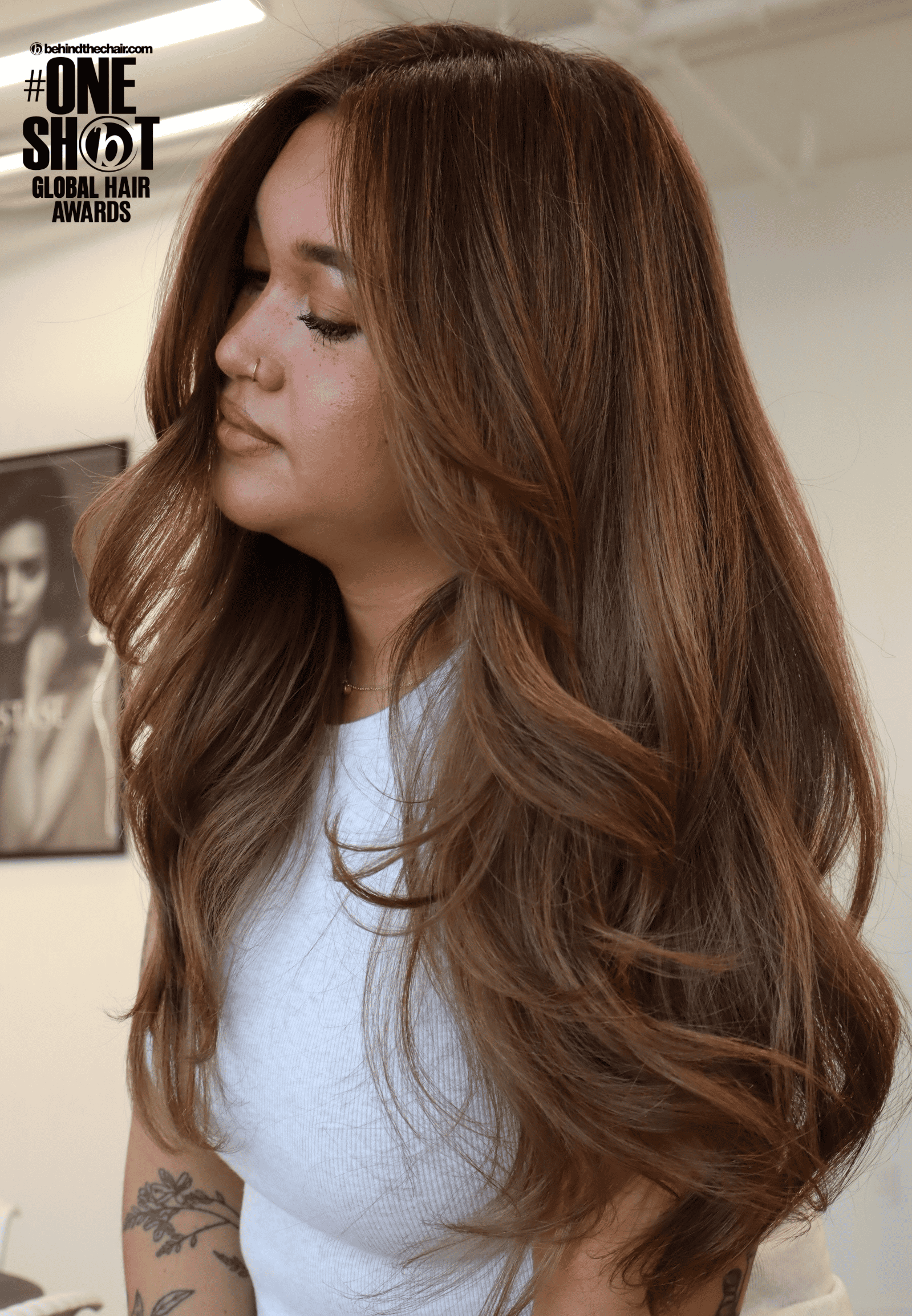 Abby Pierce — Warm Balayage ONESHOT Hair Awards entry