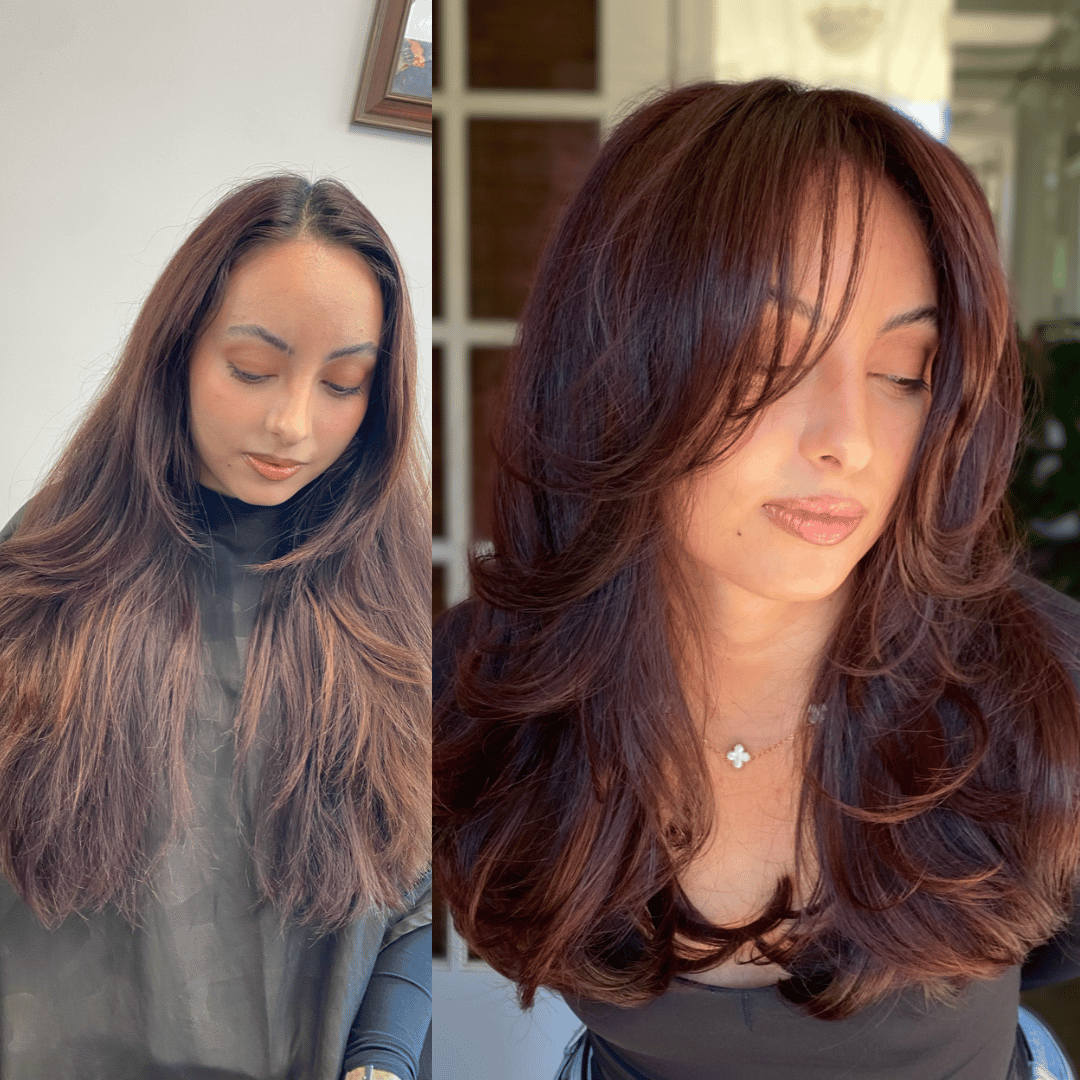 Gissela Uchupaille — Cut Transformation ONESHOT Hair Awards entry