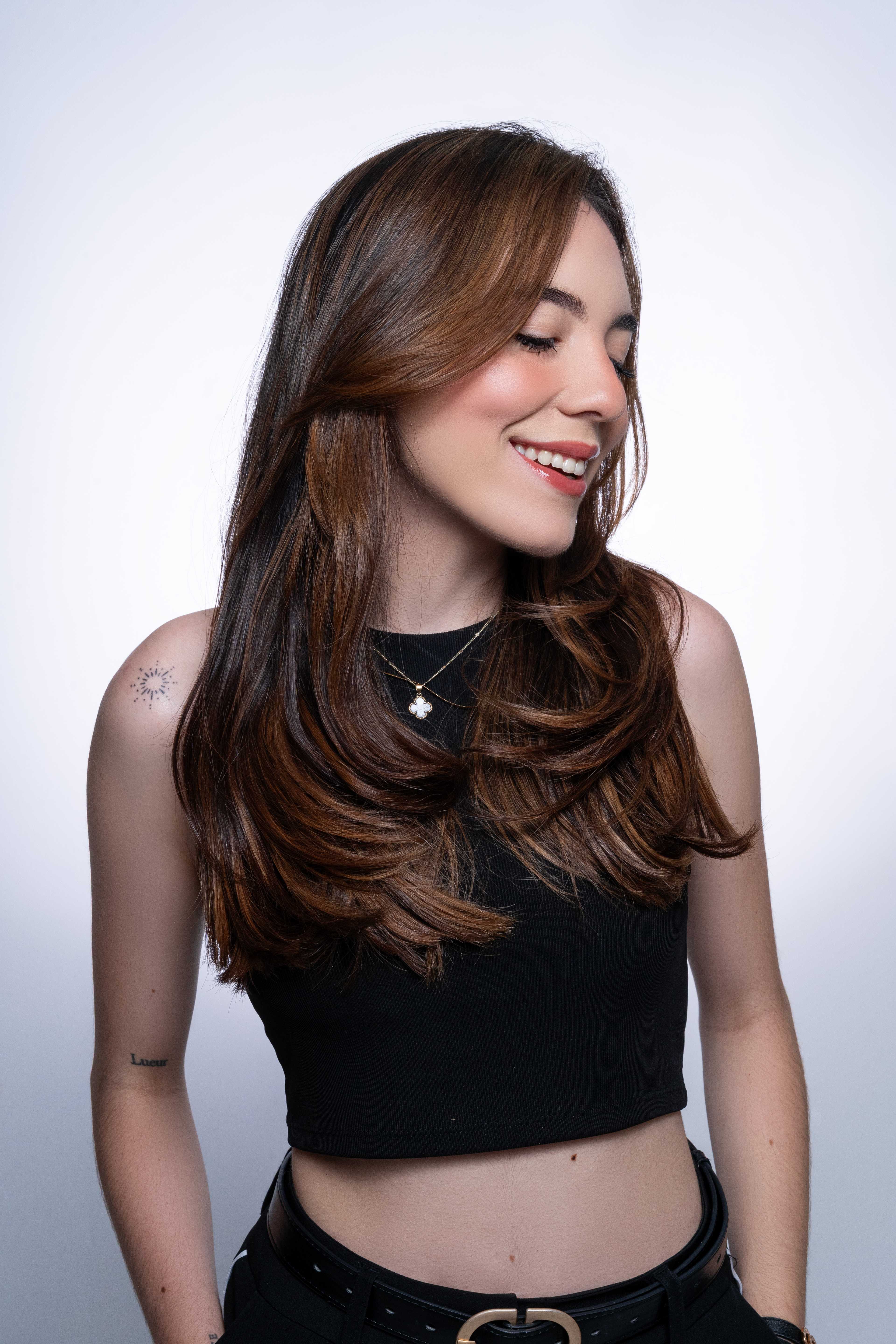 Eleana Contreras — Brunettes ONESHOT Hair Awards entry