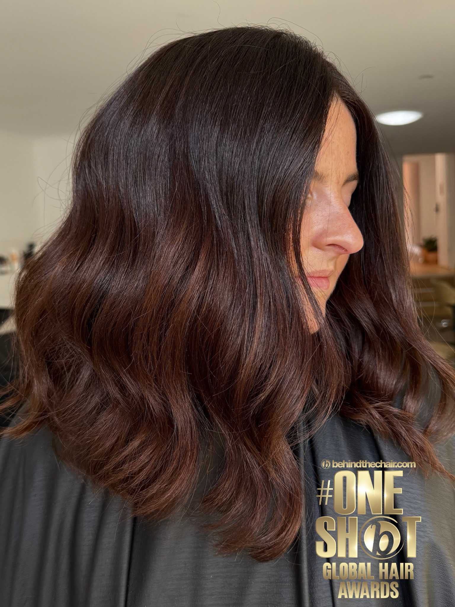 Emily Glasspool — Brunettes ONESHOT Hair Awards entry