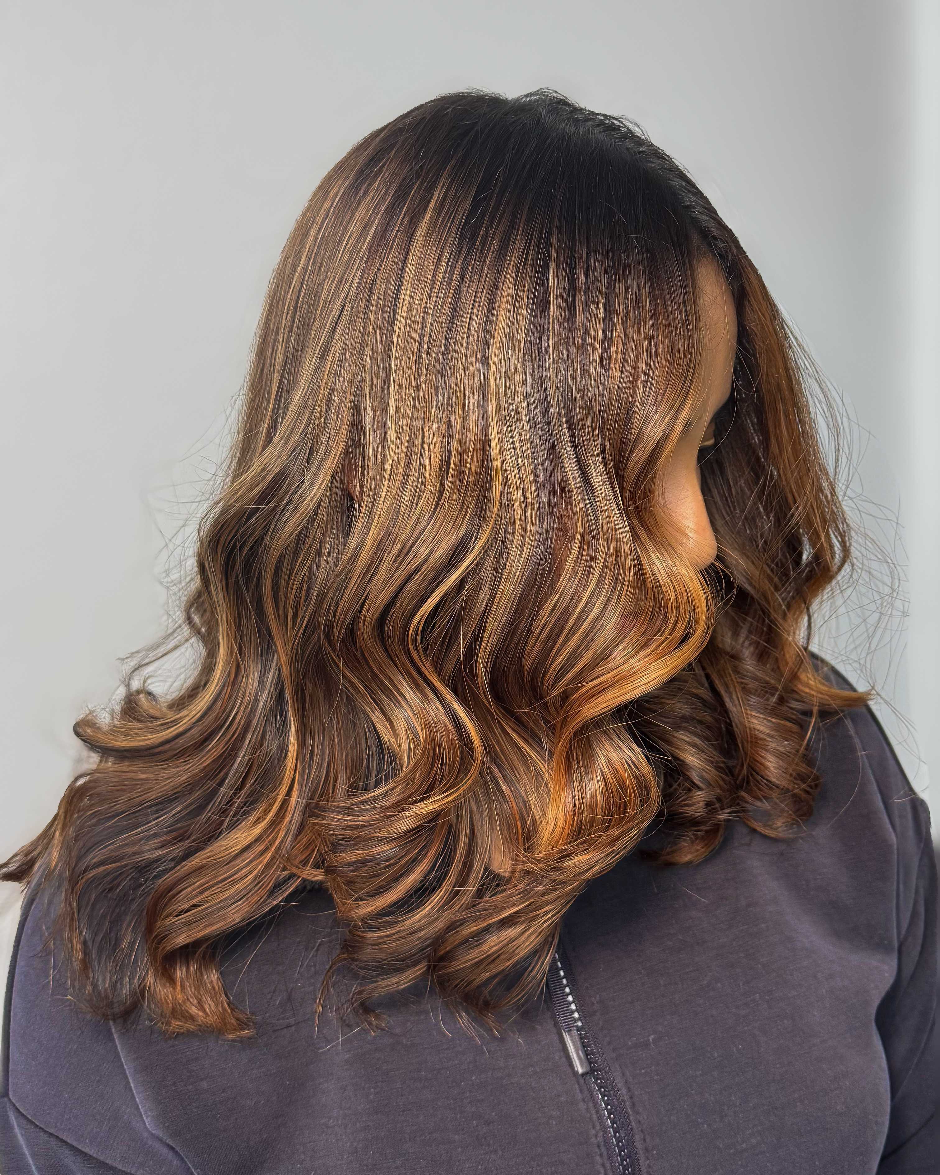 Rocio Elizabeth Estrada — Warm Balayage ONESHOT Hair Awards entry