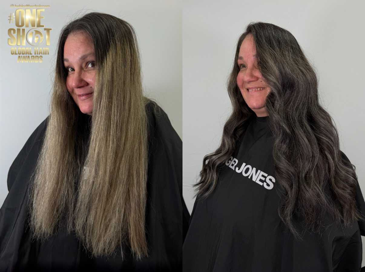 Alexis Baker — Color Transformation ONESHOT Hair Awards entry