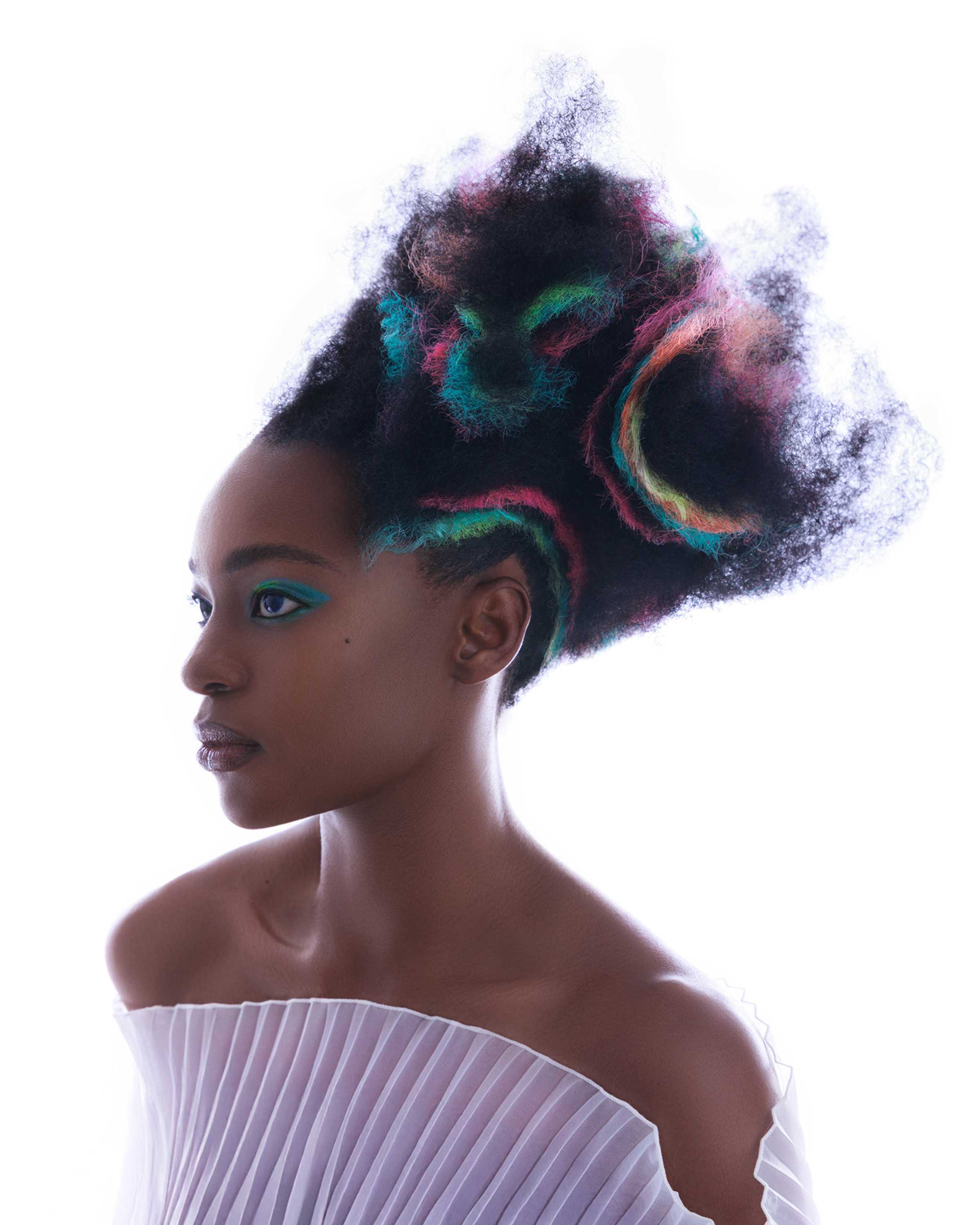 Anna Peters — Texture Shot ONESHOT Hair Awards entry