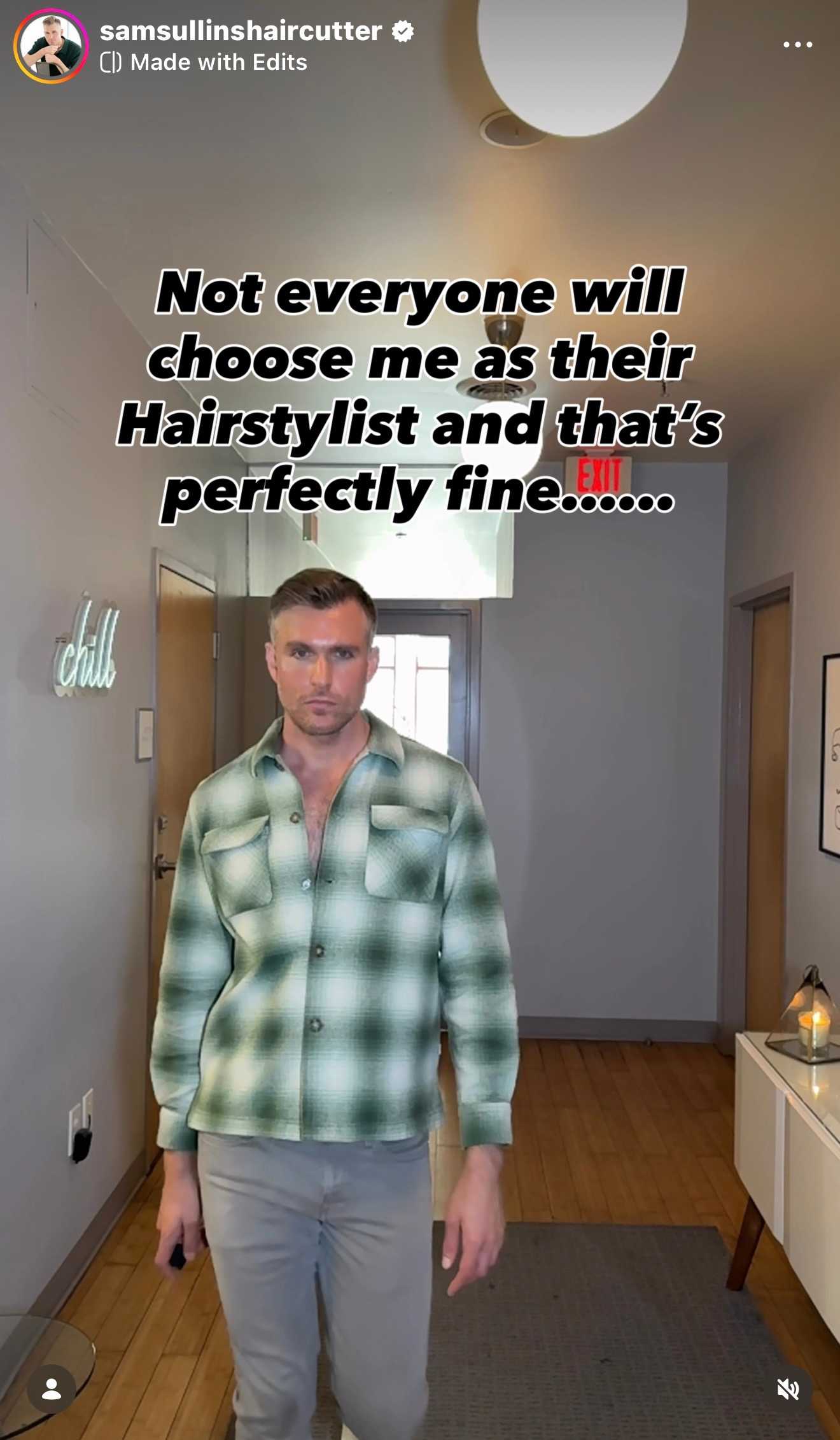 Sam Sullins — Funny Video ONESHOT Hair Awards entry