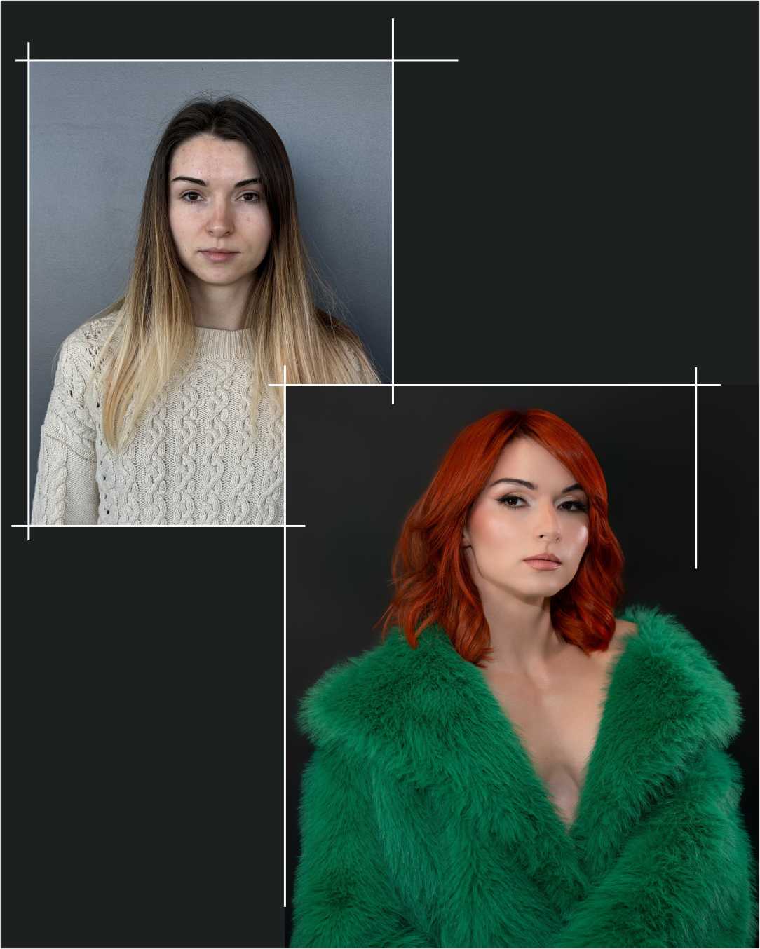 Yuliia Biriukova — Color Transformation ONESHOT Hair Awards entry
