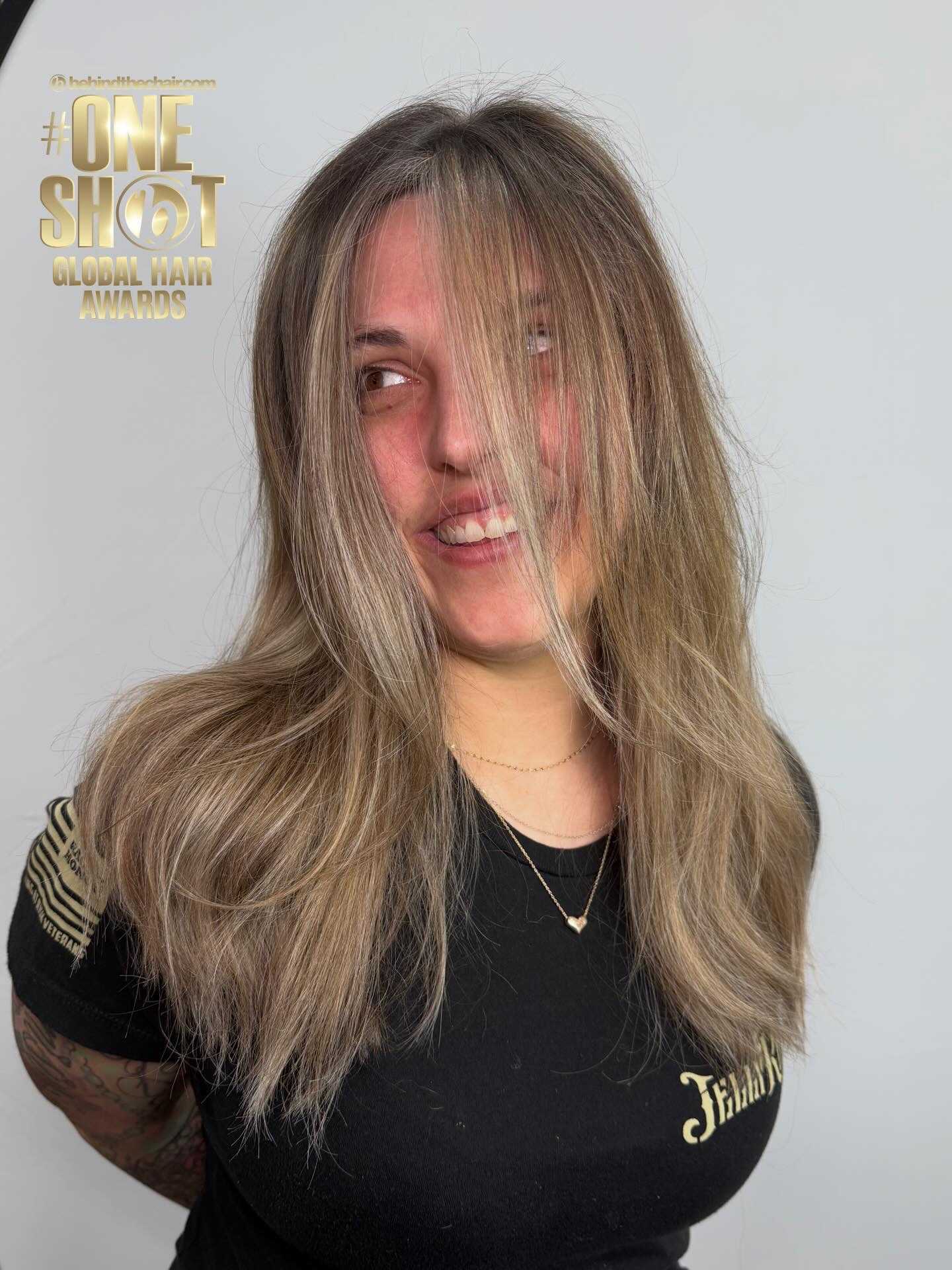 Alexis Baker — Warm Balayage ONESHOT Hair Awards entry