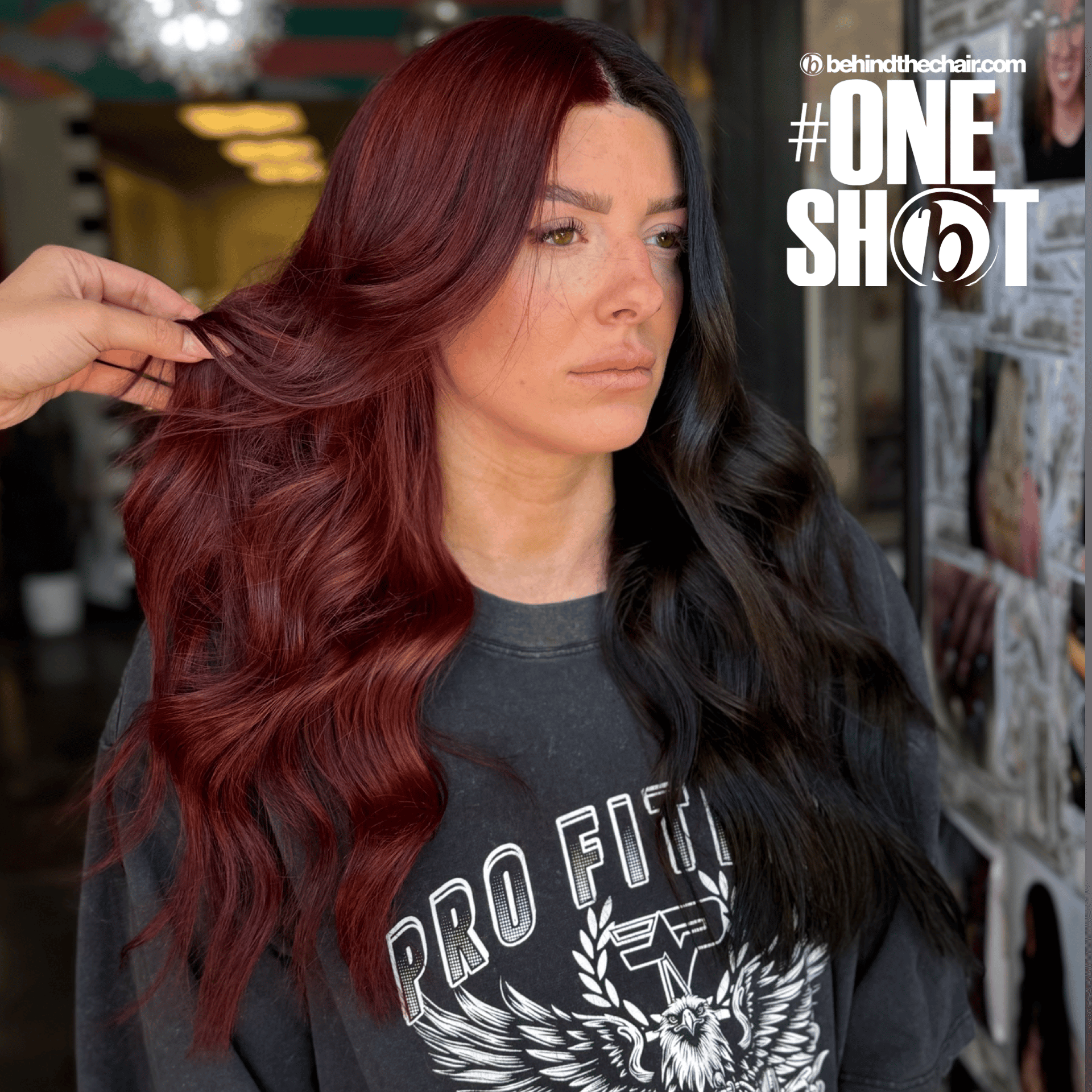 Kennedy Wright — Reds ONESHOT Hair Awards entry