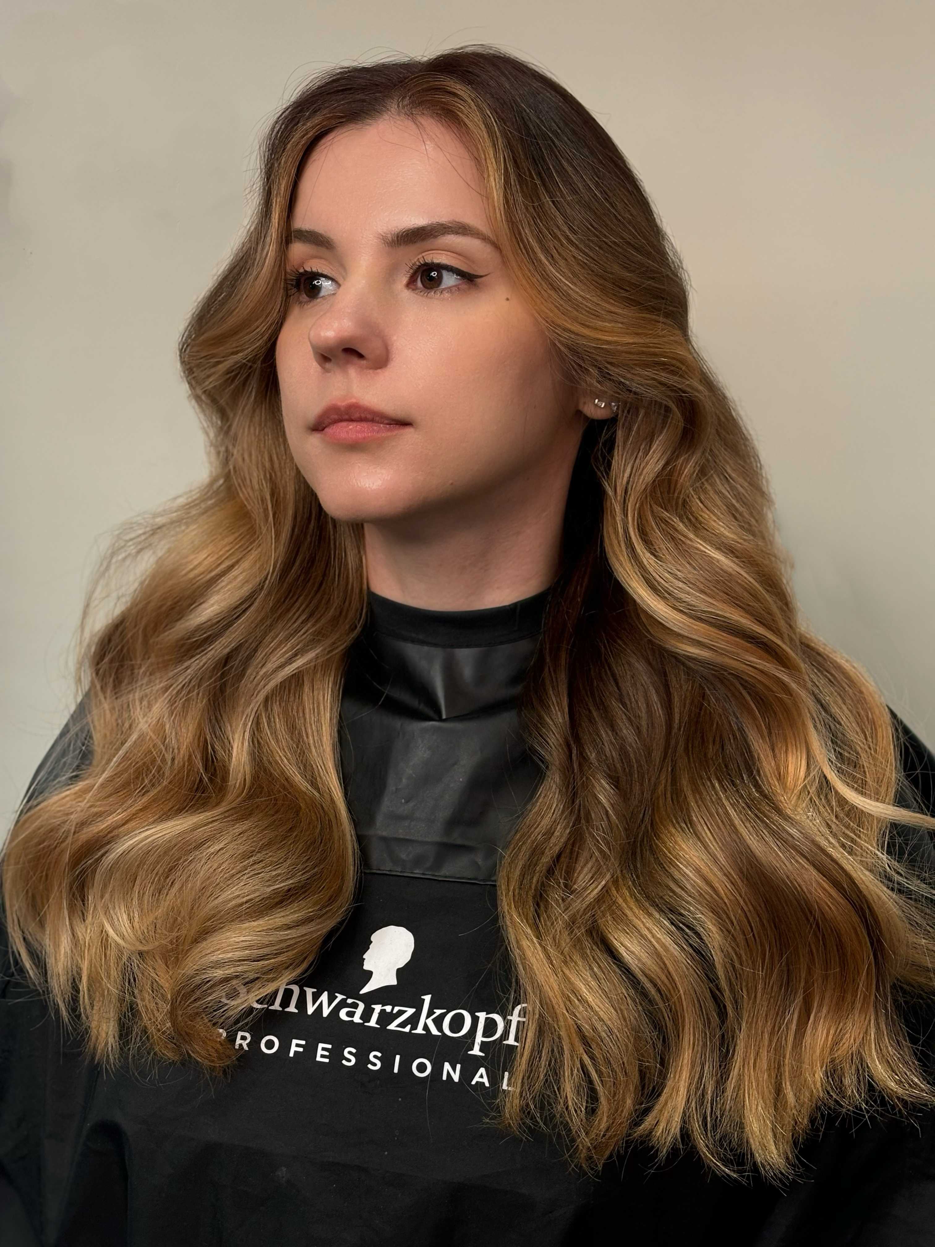 Angelina Lovela — Warm Balayage ONESHOT Hair Awards entry