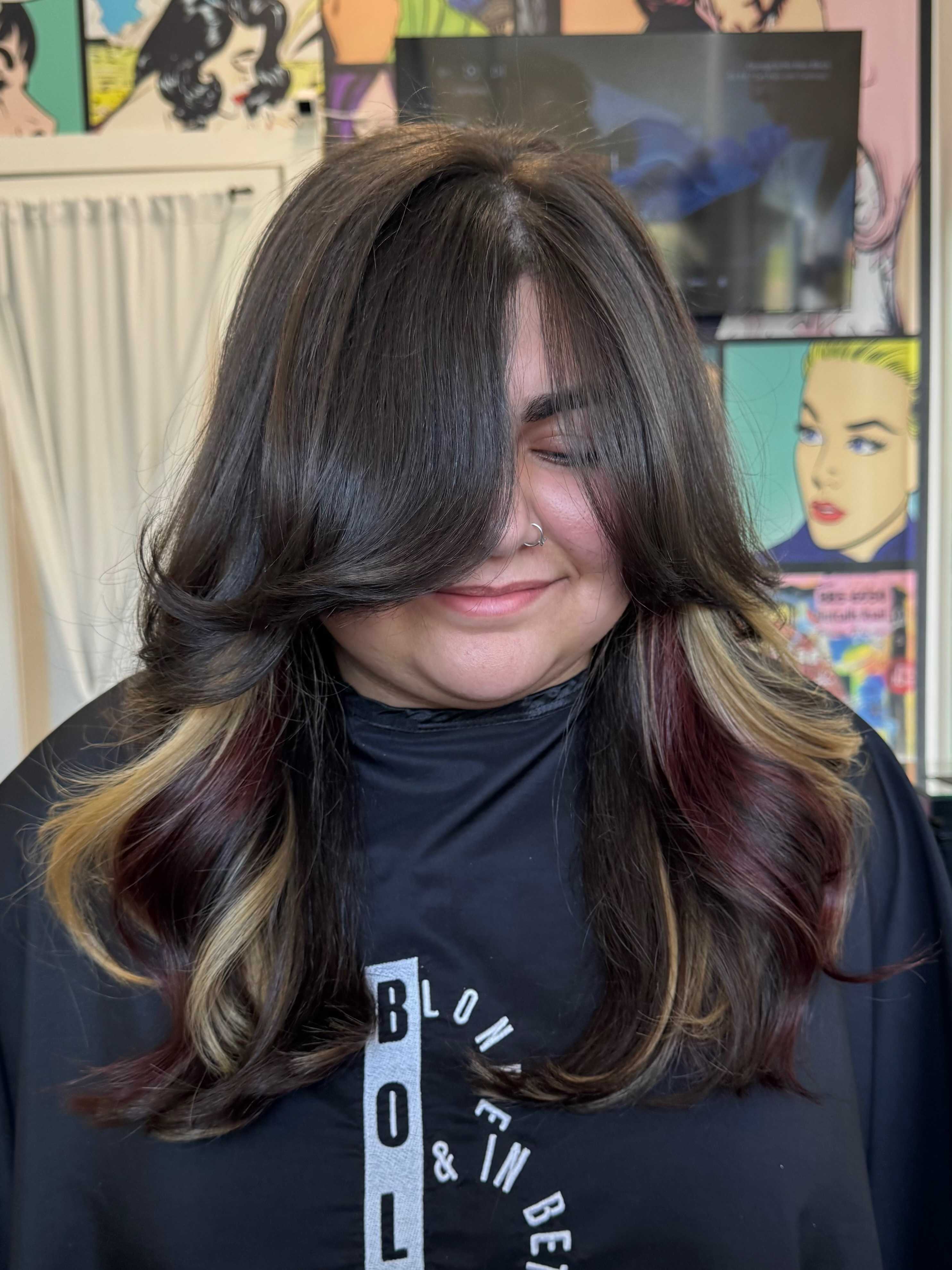 Anajancy Hasty — Color Blocking ONESHOT Hair Awards entry