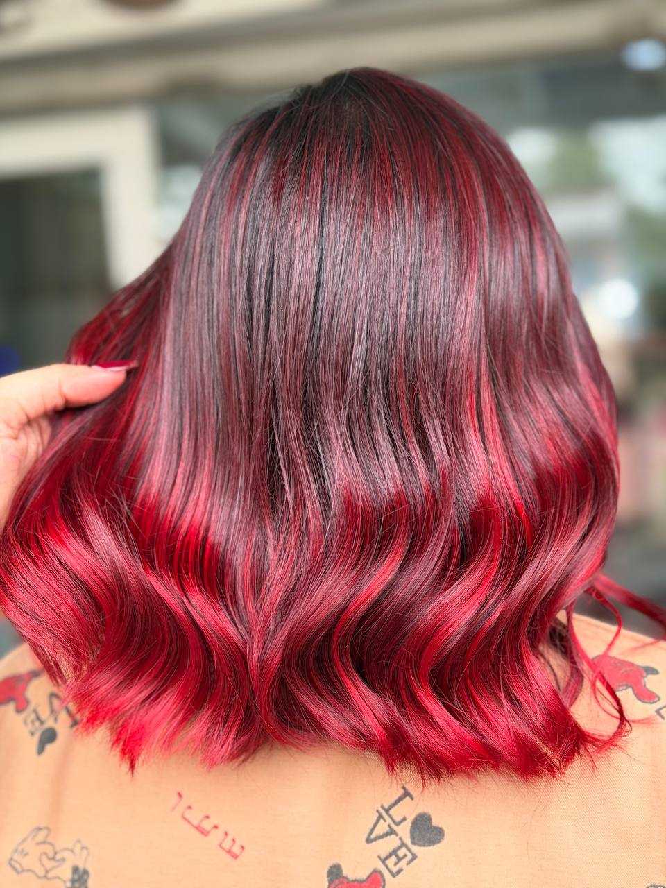 Jhoselin Amaya — Reds ONESHOT Hair Awards entry