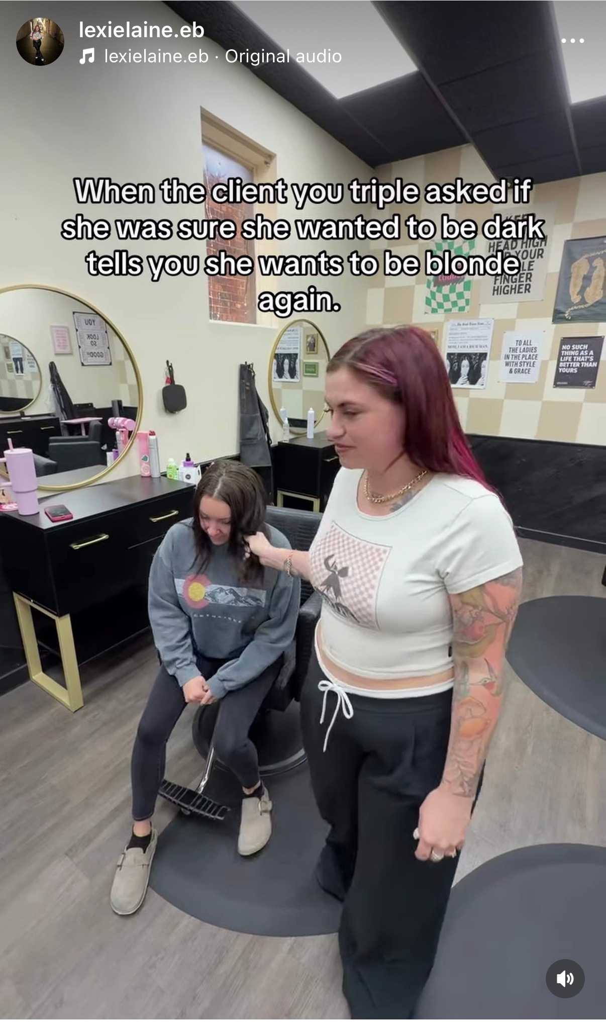 Alexis Baker — Funny Video ONESHOT Hair Awards entry