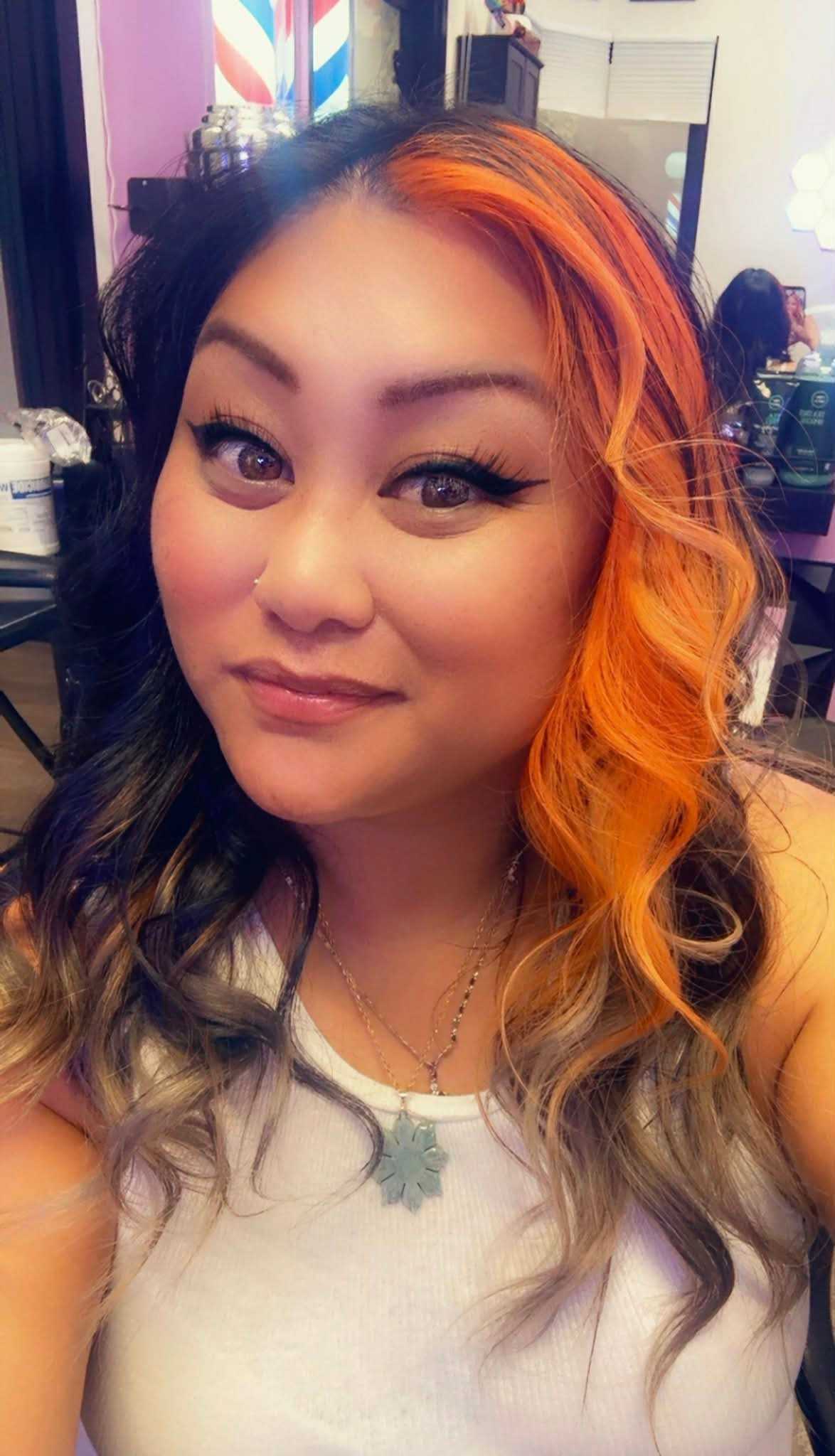 Amy Harrison — Color Blocking ONESHOT Hair Awards entry
