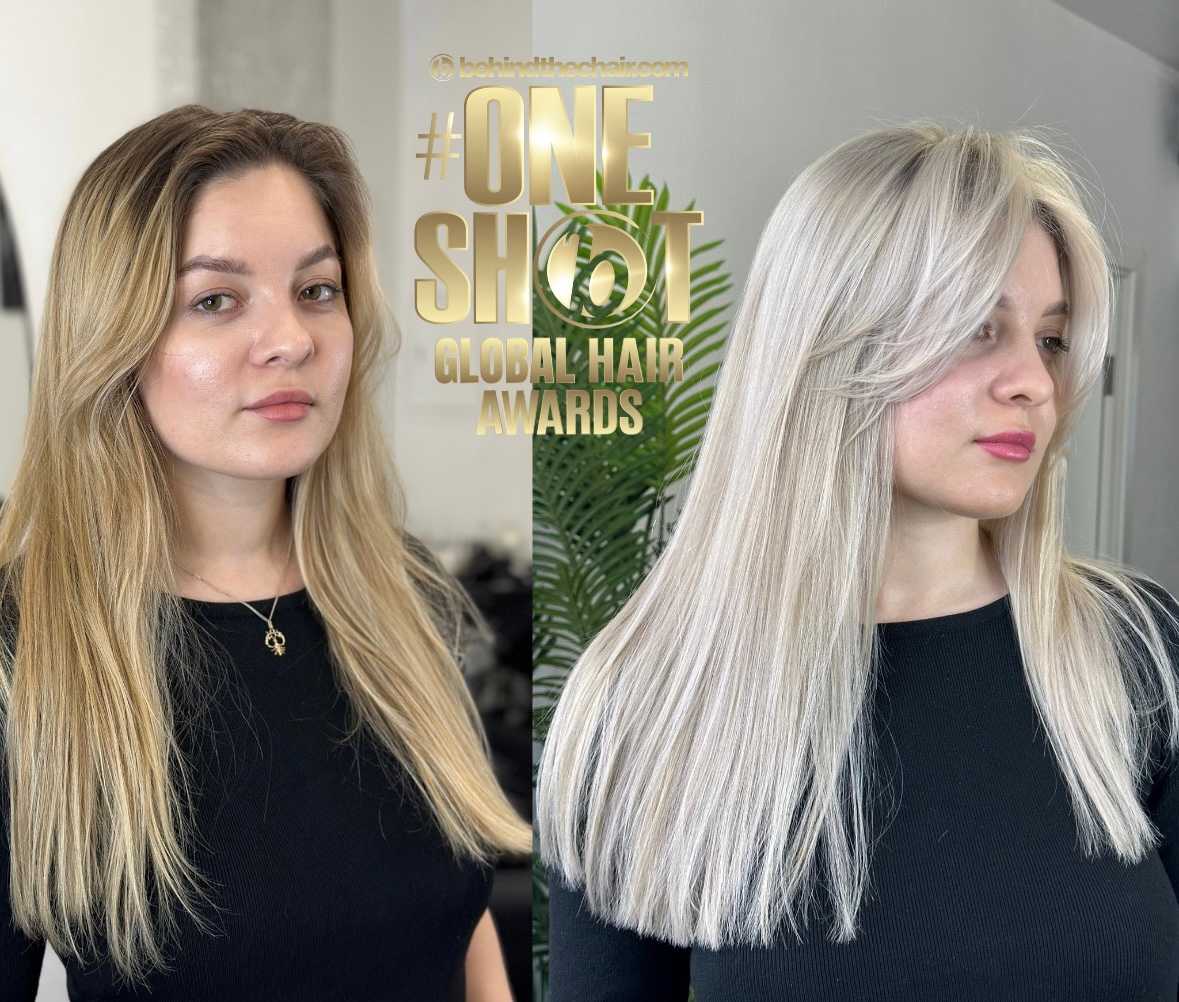 Alekhina Ivetta — Platinum ONESHOT Hair Awards entry