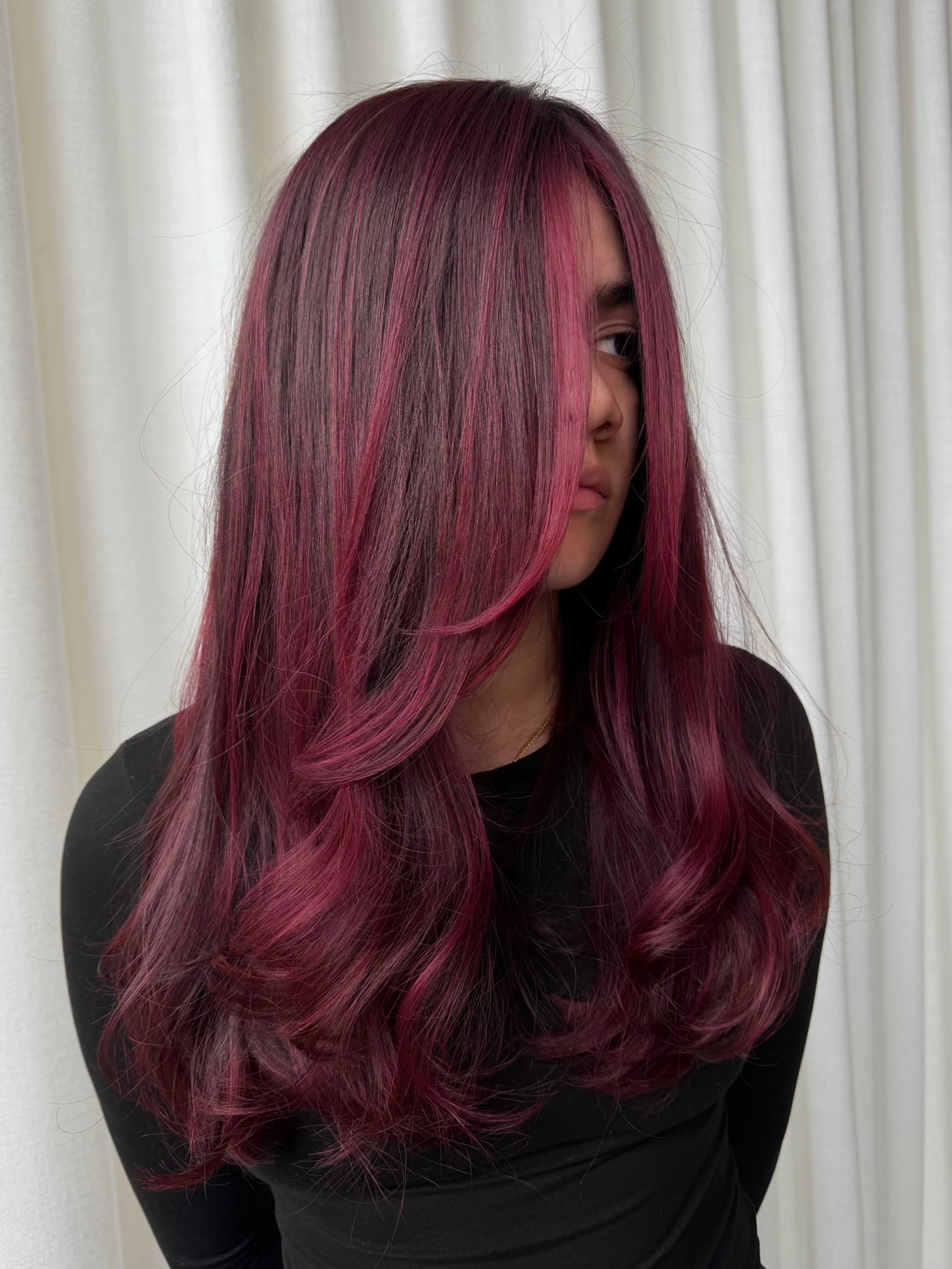 Olivia Pluchino — Reds ONESHOT Hair Awards entry