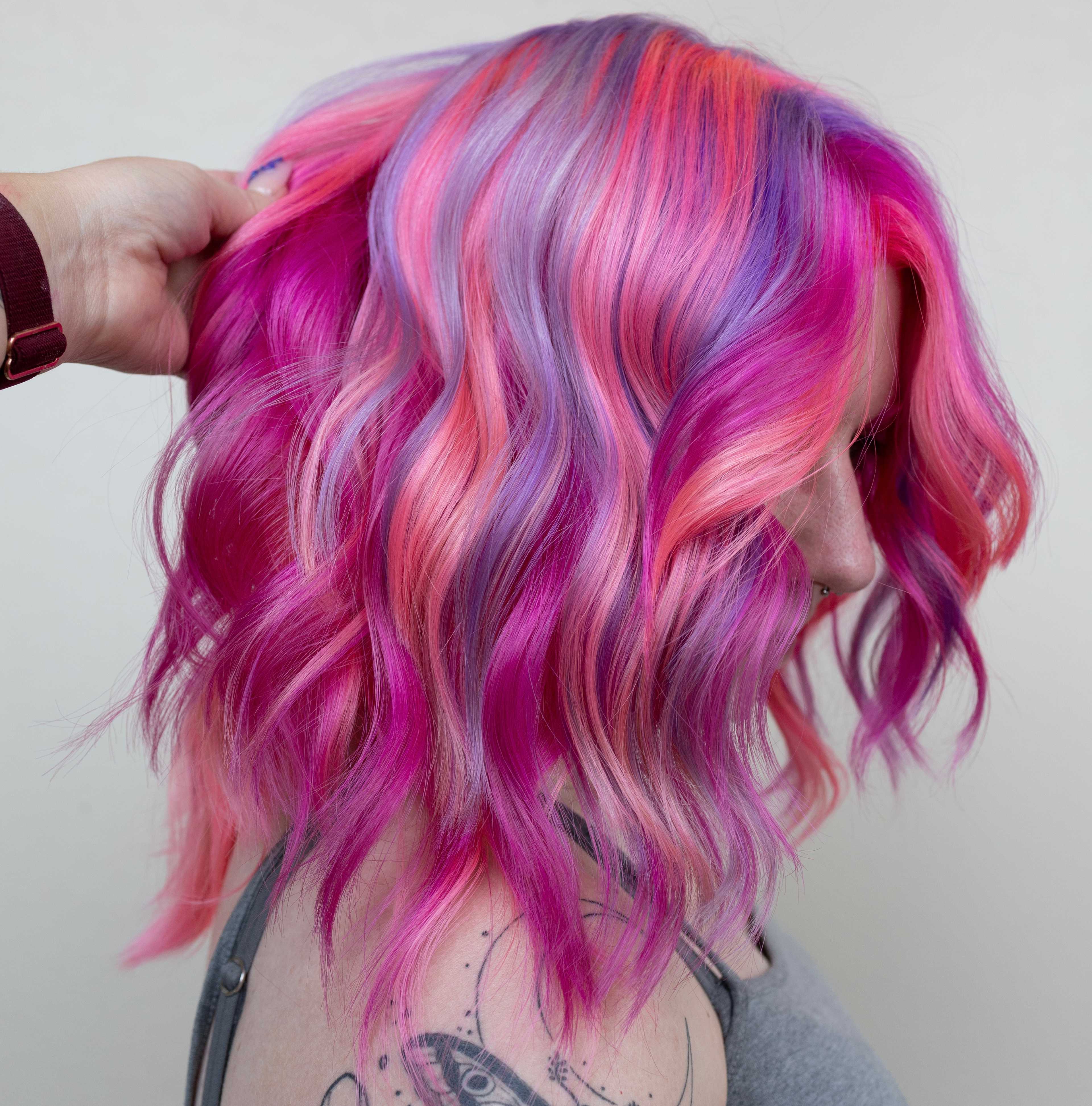 Ashley Navis — Color Blocking ONESHOT Hair Awards entry