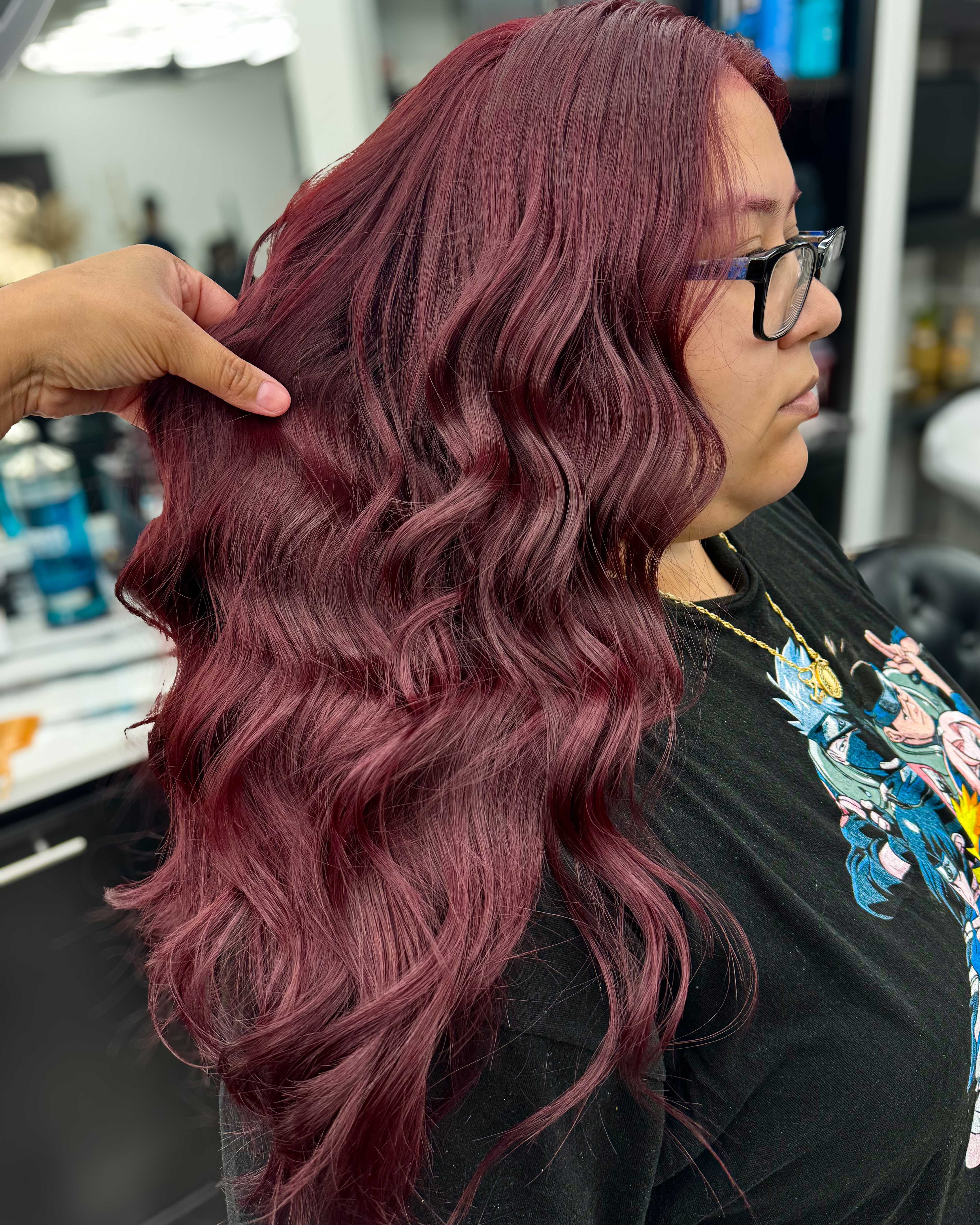 Rocio Elizabeth Estrada — Reds ONESHOT Hair Awards entry