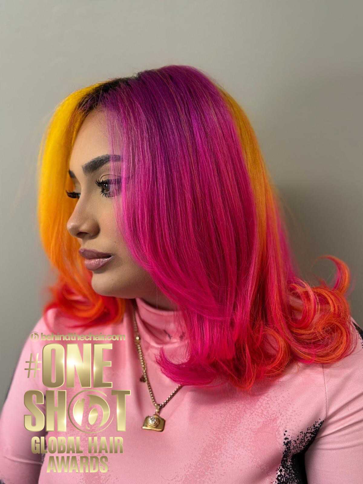 Zabdiel Santiago — Creative Color ONESHOT Hair Awards entry