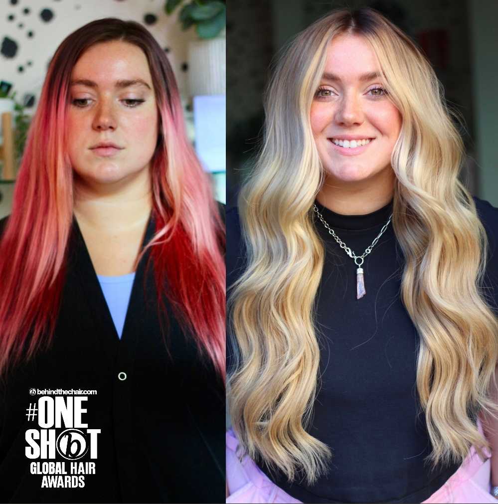 Stella Digiovanni — Color Transformation ONESHOT Hair Awards entry
