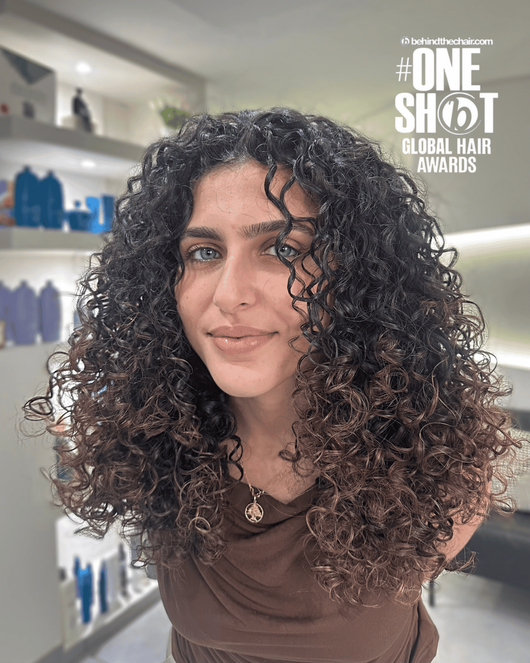 Alejandra López — Natural Texture ONESHOT Hair Awards entry