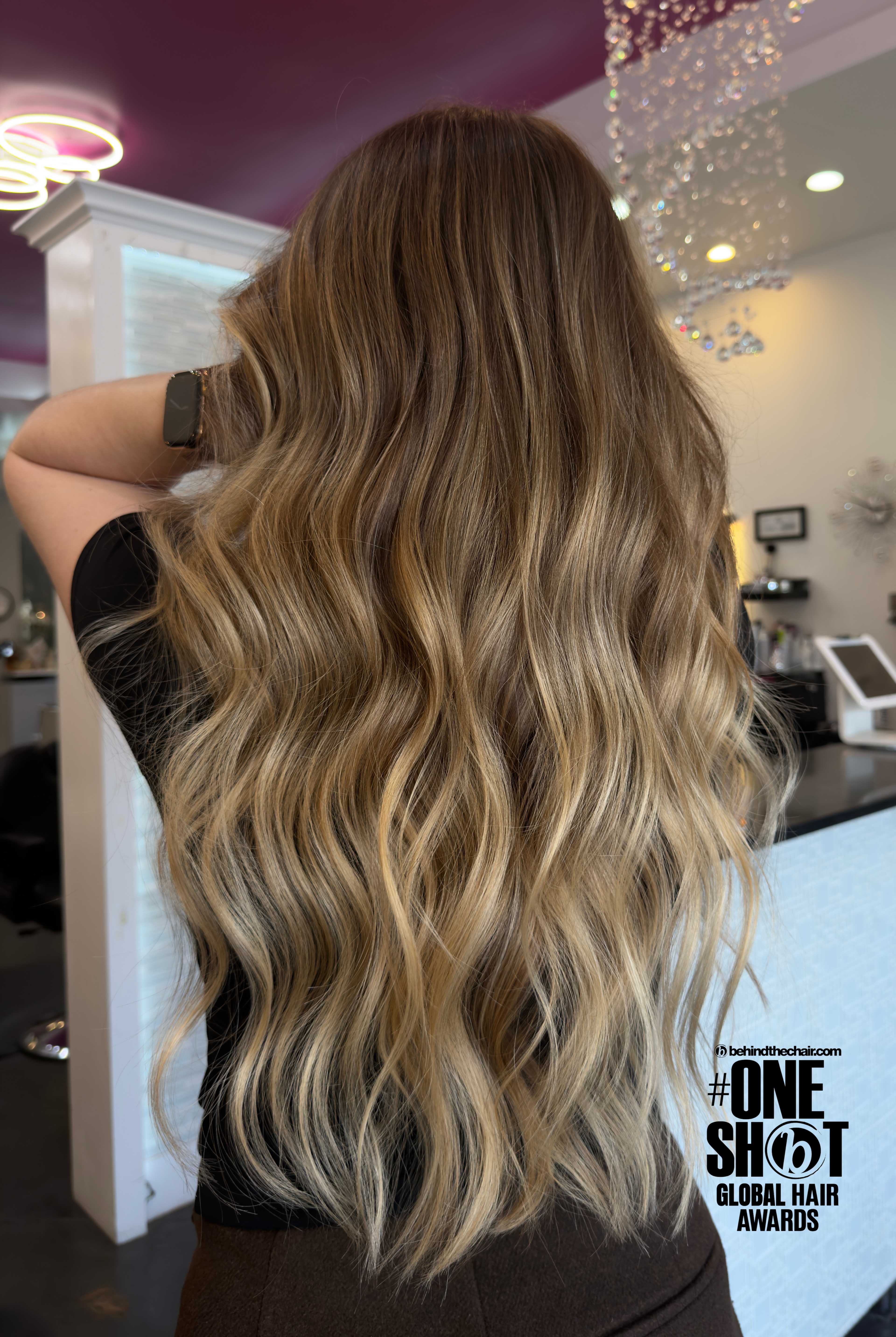 Inna Olefir — Warm Balayage ONESHOT Hair Awards entry